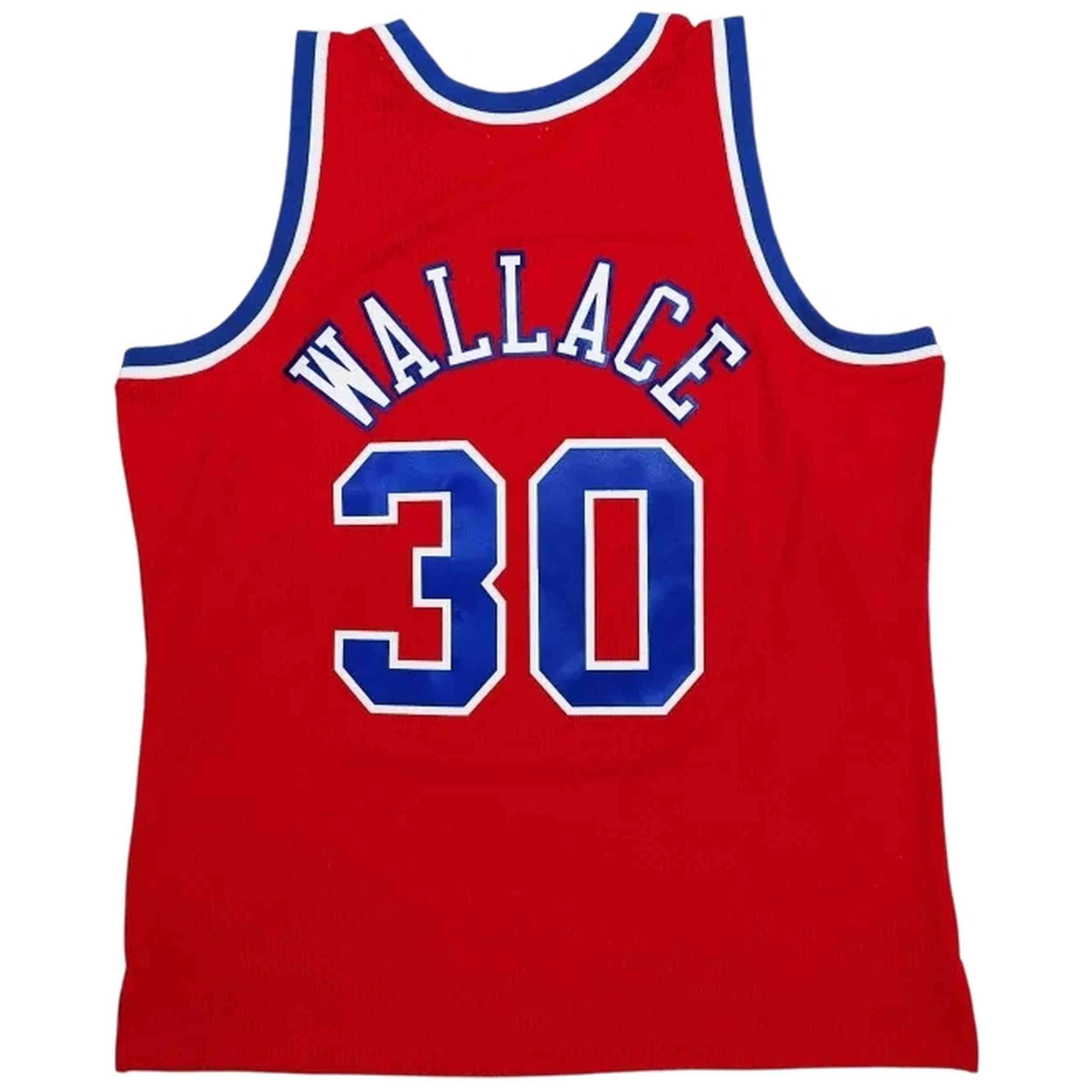 Maillot de basket Mitchell & ness modèle SMJY3144-WBU96BWAUNRD pour homme 2/2