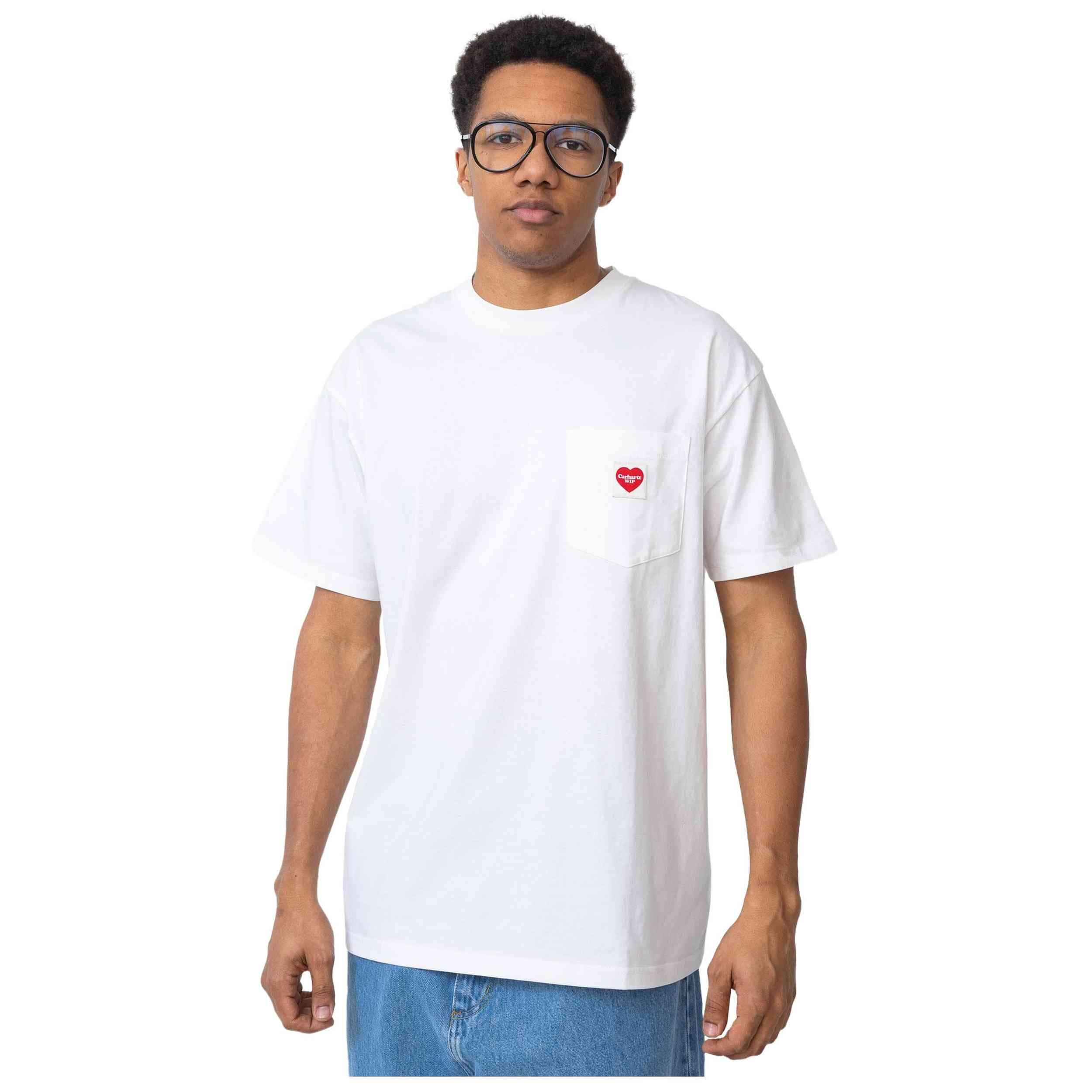 Camiseta de manga corta Carhartt wip modelo I032128-WHT para hombre 2/4