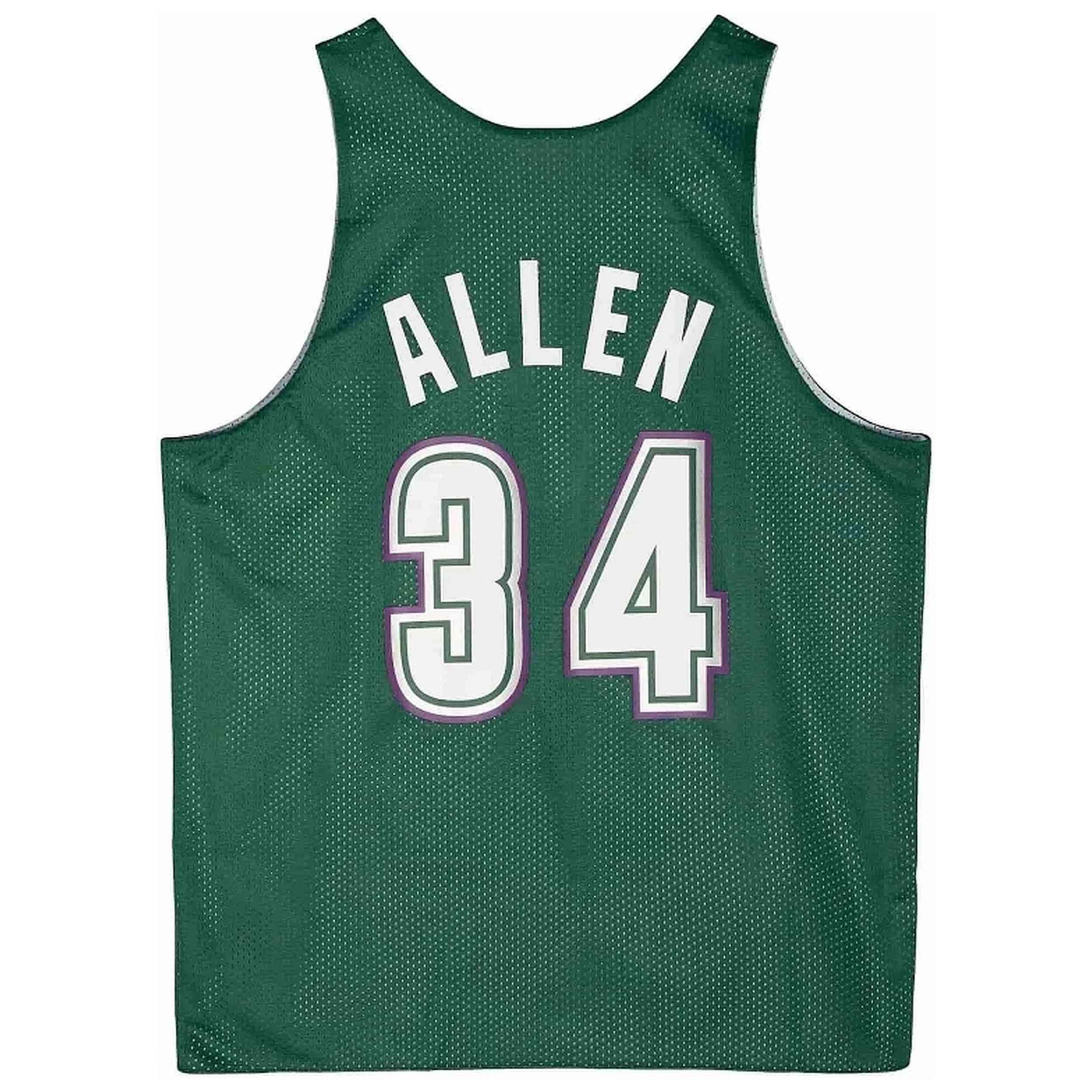 Camiseta de baloncesto Mitchell & ness modelo TMTK3208-MBUYYRALBUGN para hombre 2/4