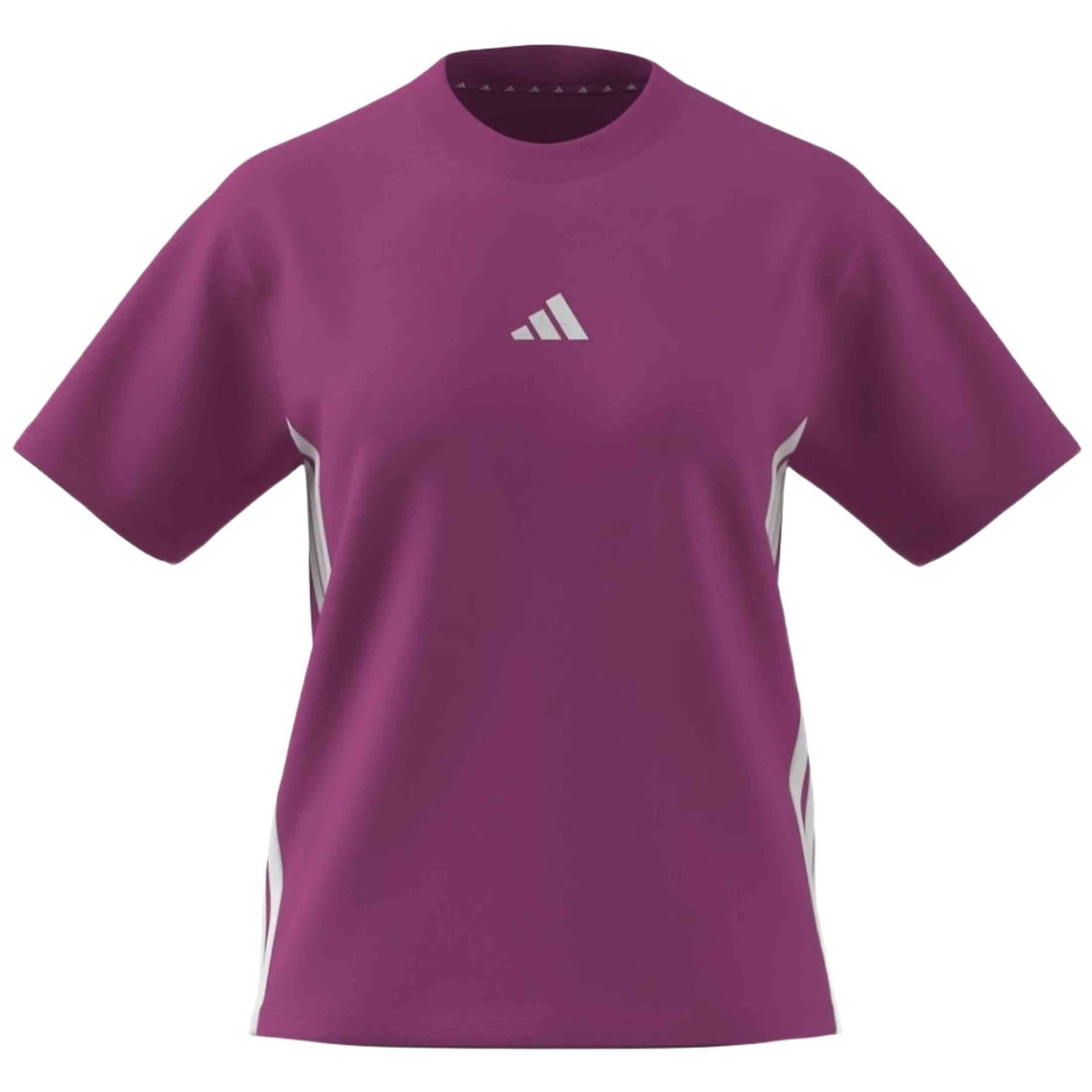 Adidas - T-shirt Adidas Modèle Je1236 Pour Femmes - T-shirt Manches Courtes - Violet - Decathlon