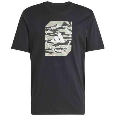 T-shirt met korte mouwen adidas model camo shape graphic voor mannen