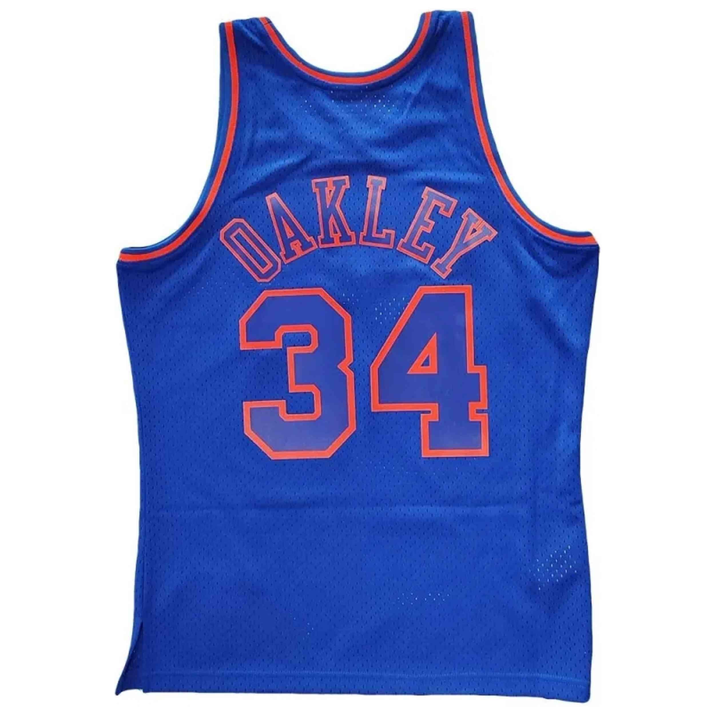 Maillot de basket Mitchell & ness modèle SMJY3153-NYK96COAROYA pour homme 2/2