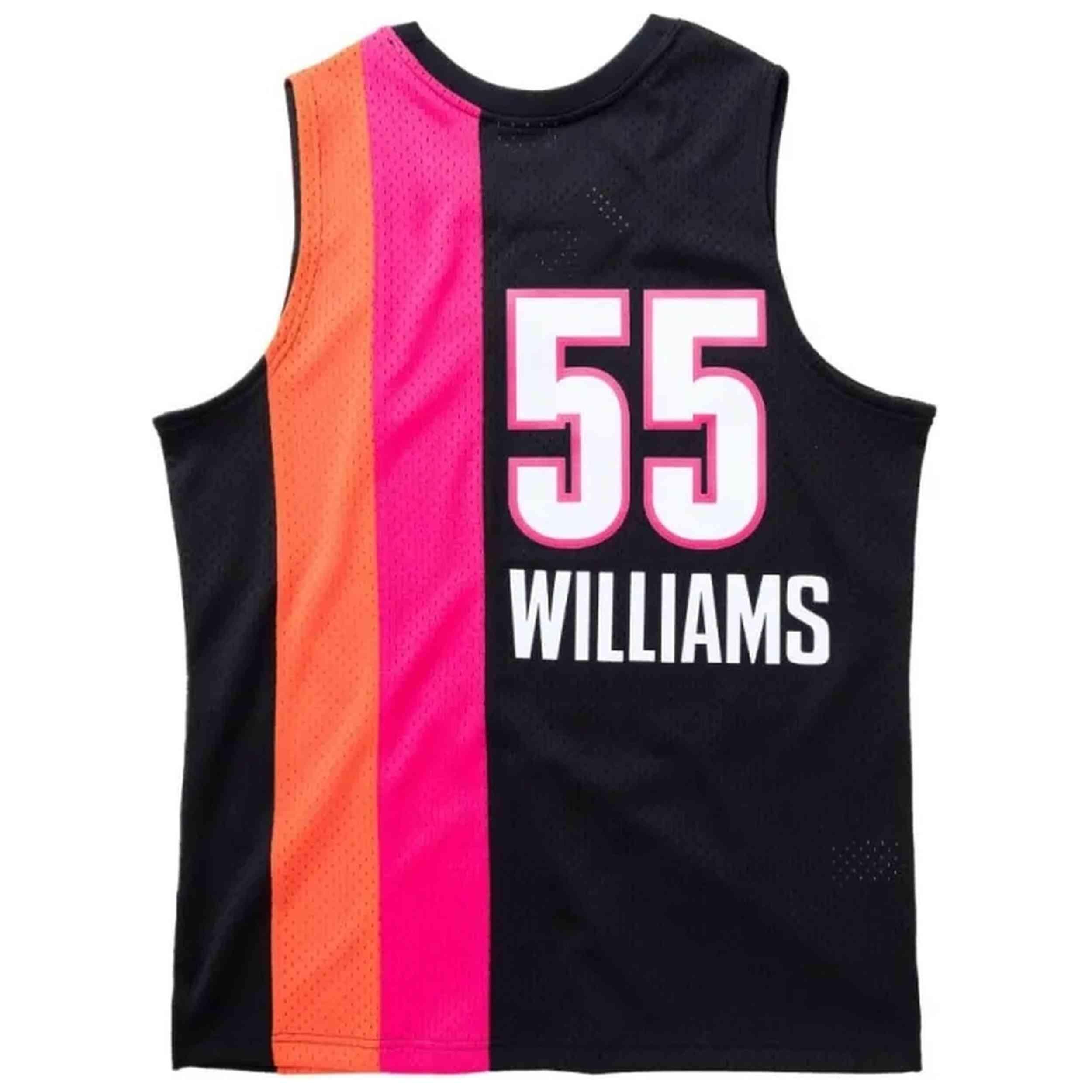 Maillot de basket Mitchell & ness modèle SMJYCP19244-MHEBLCK05JWI pour homme 2/2