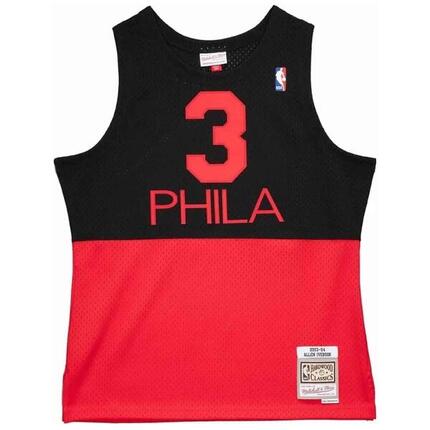 Maillot de basket Mitchell & ness modèle SMJYGS20112-P76BKRD03AIV pour homme