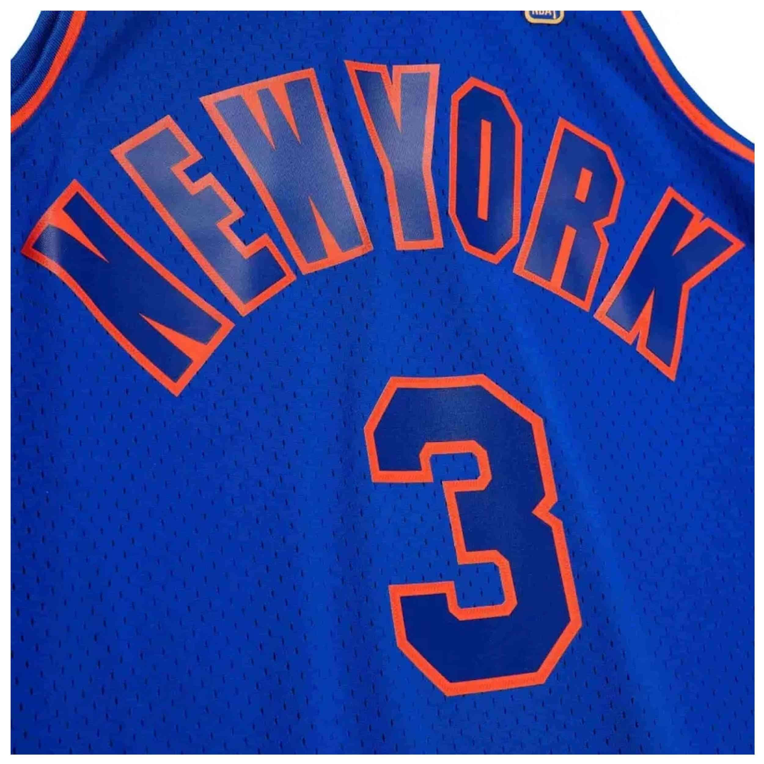 Maillot de basket Mitchell & ness modèle SMJY3154-NYK96JSRROYA pour homme 3/3