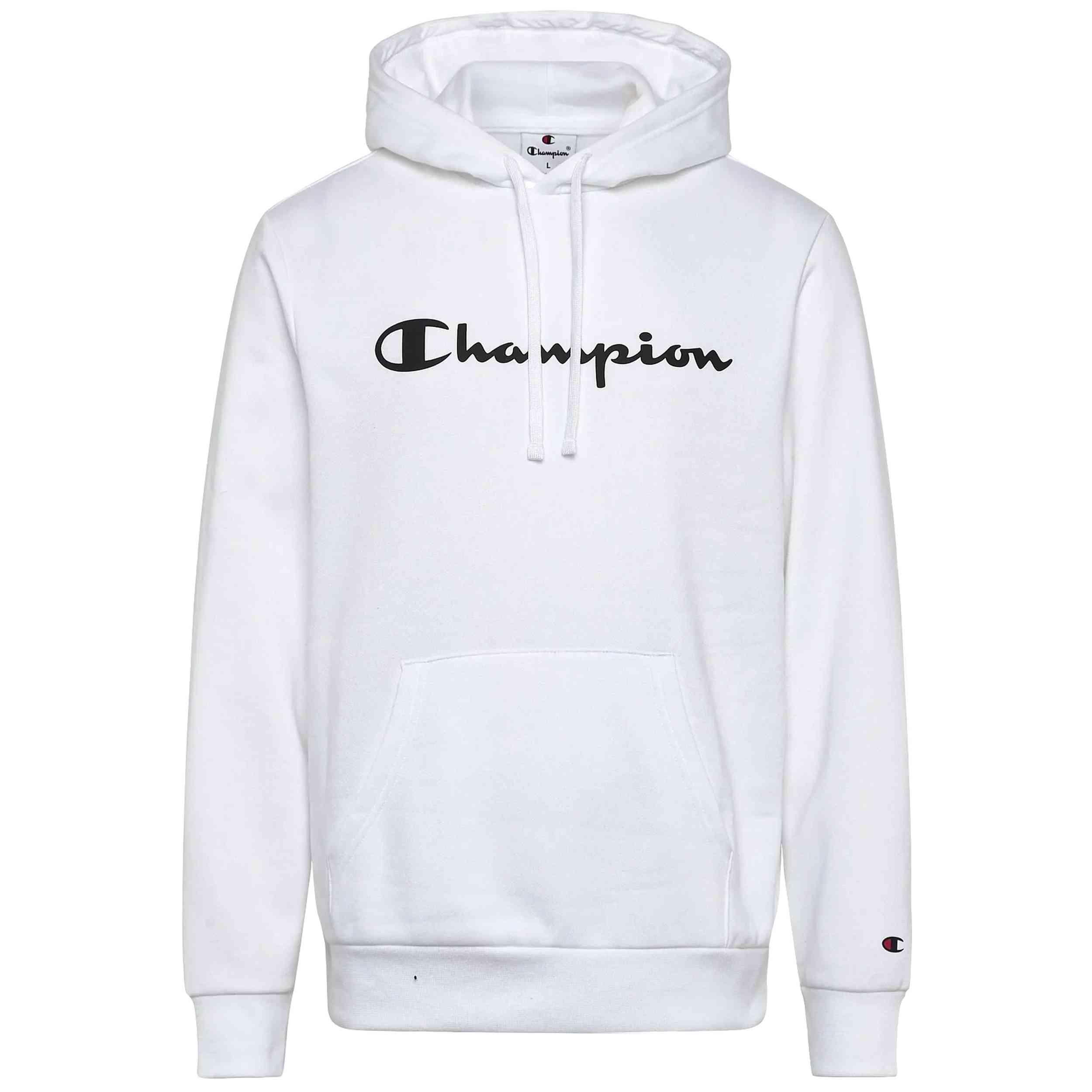 Champion - Sweat À Capuche Champion Modèle 221809kk001 Pour Homme - Sweat-shirt - Blanc - Decathlon