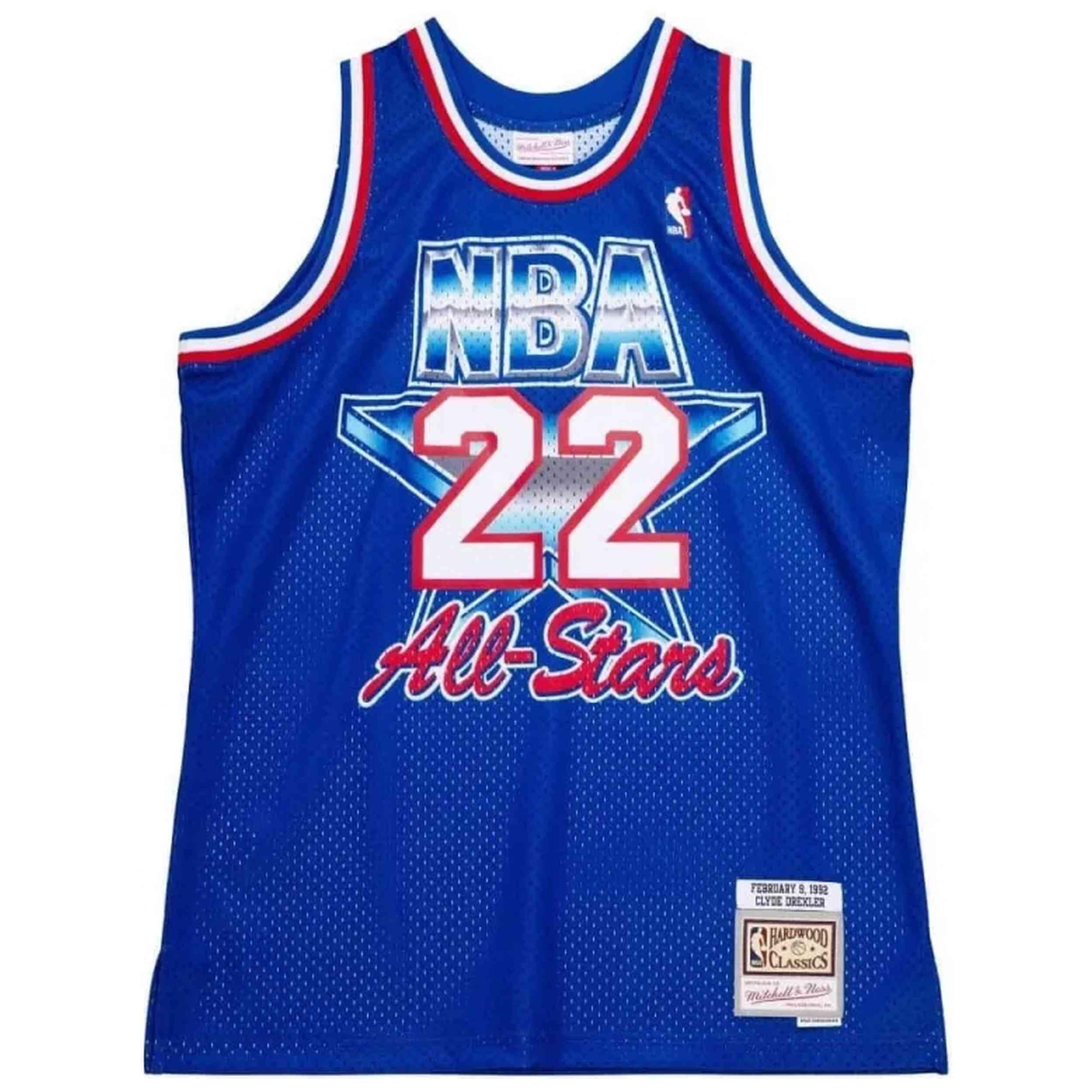 Maillot de basket Mitchell & ness modèle SMJY3324-ASW92CDRROYA pour homme 1/3