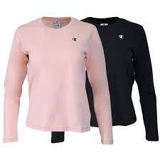 T-shirt à manches longues Champion modèle 404238-KK001 pour filles