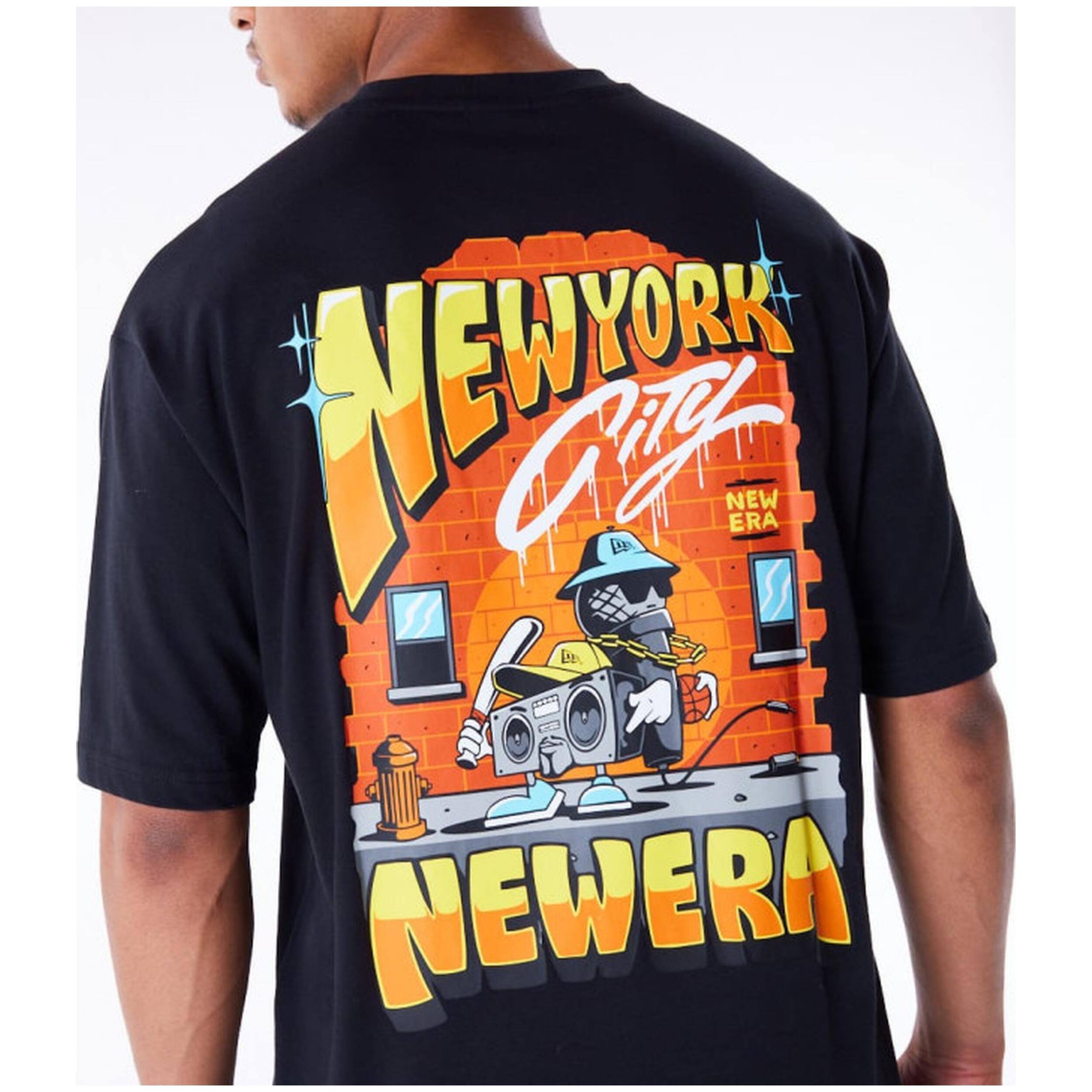 T-shirt New era modèle New York City pour unisexe 3/4