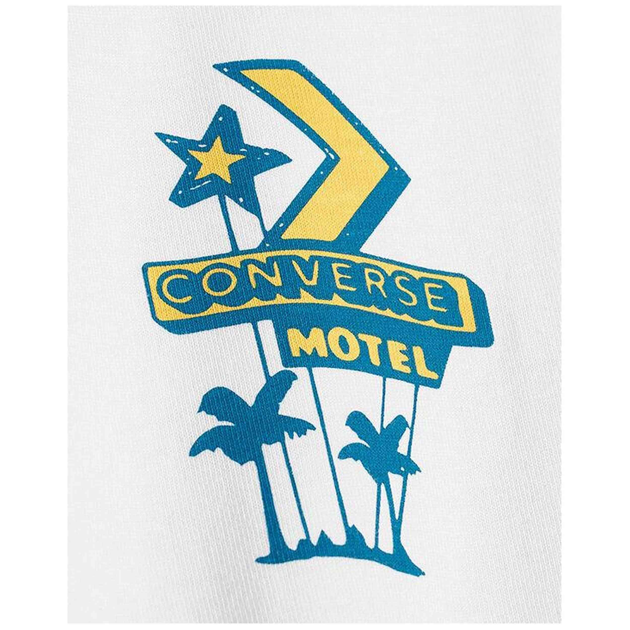 Maglia a maniche corte Converse modello 10027725-A01 per uomini 2/3