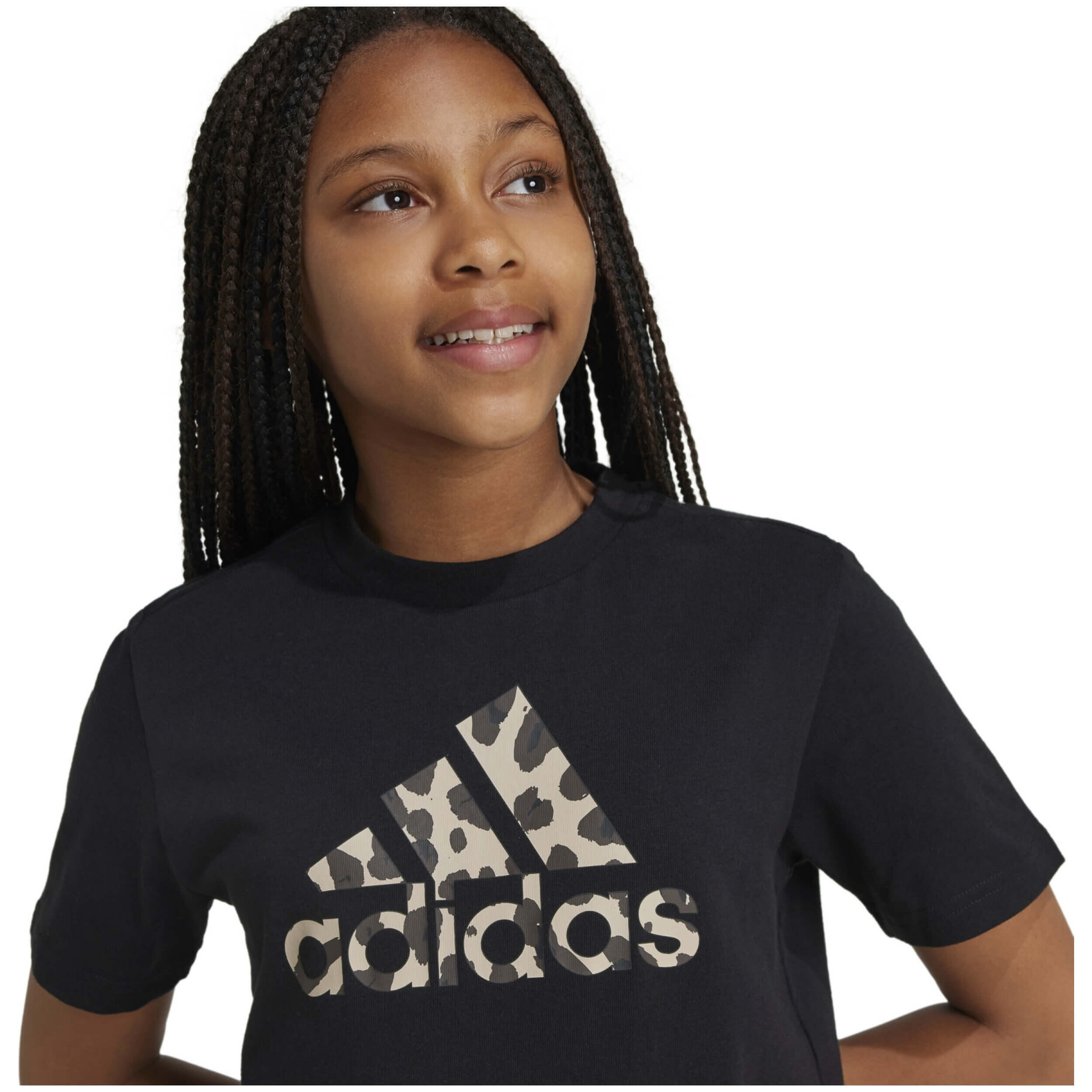 Maglia a maniche corte Adidas modello IW2485 per ragazze 5/5