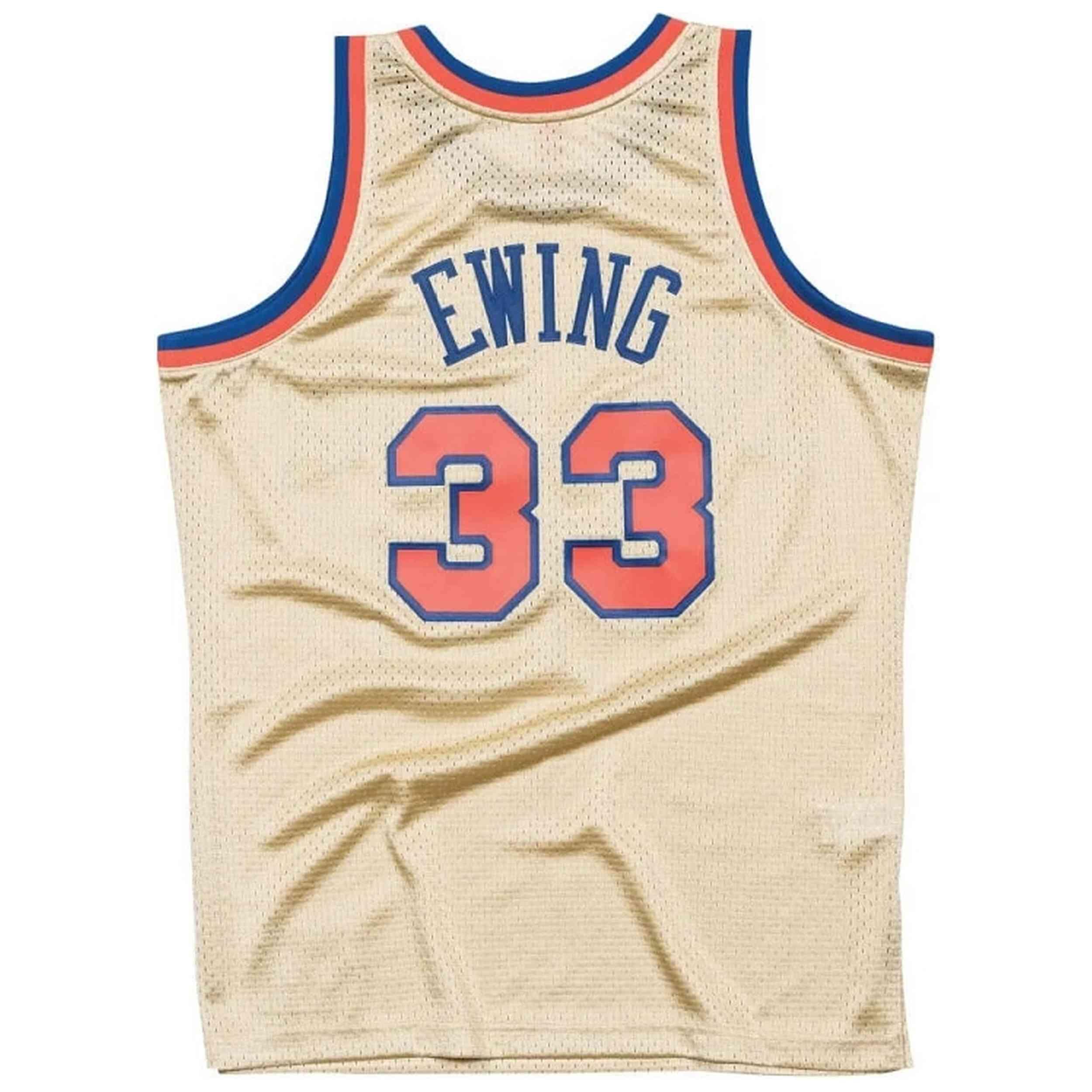 Maillot de basket Mitchell & ness modèle BA895H-NYK-D-L3R pour homme 2/3