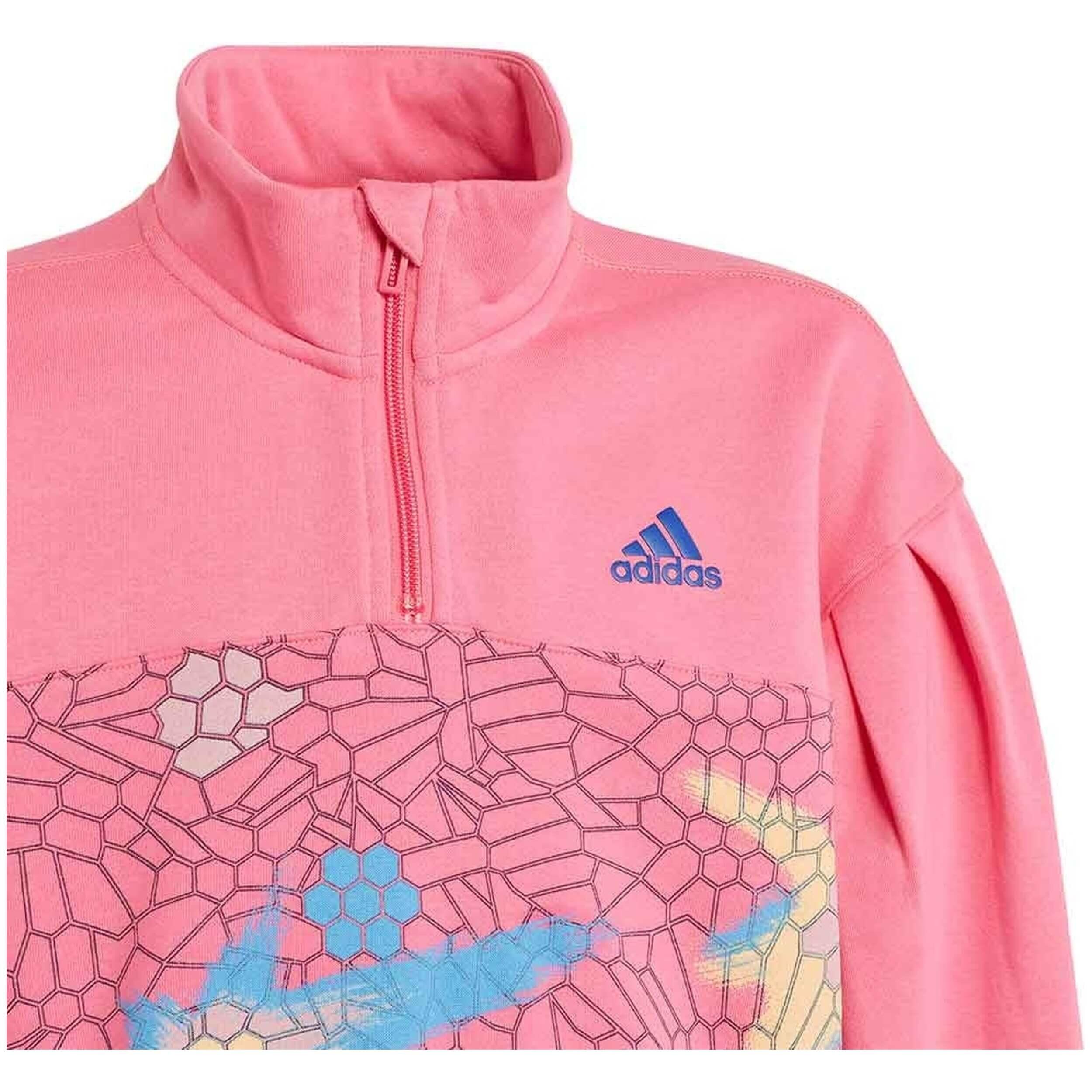 Felpa Adidas modello HL2342 per unisex ragazzi 3/5