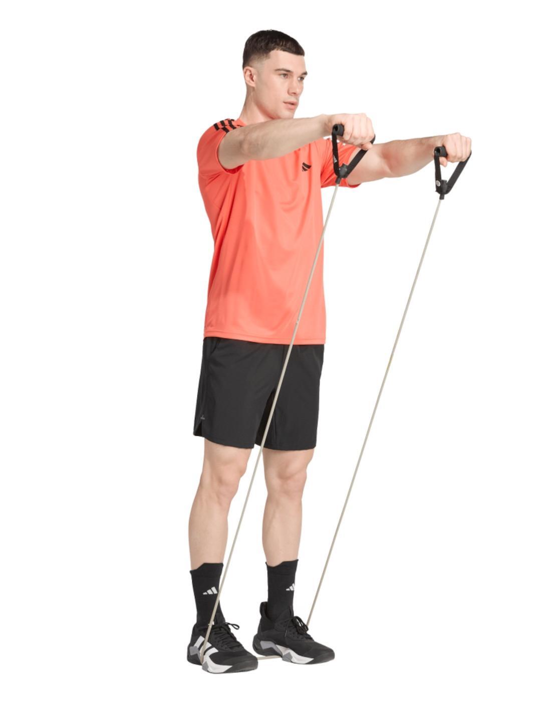 Camiseta para Homem Adidas Train essentials Laranja. 4/4