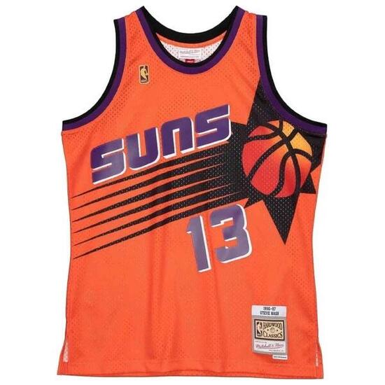 Maillot de basket Mitchell & ness modèle SMJYGS20110-PSUORAN96SNA pour homme