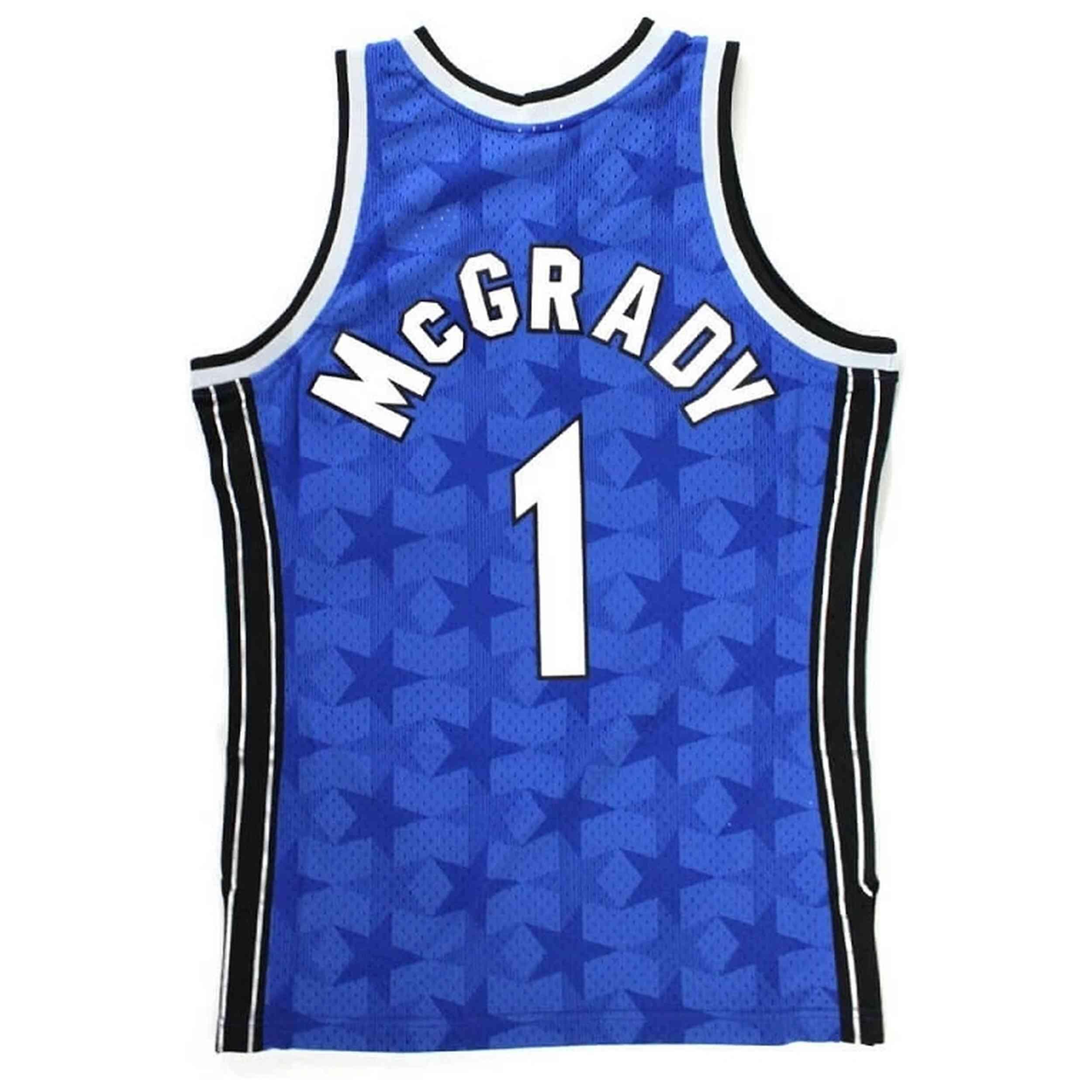 Maillot de basket Mitchell & ness modèle SMJYGS18194-OMAROYA00TMC pour homme 2/2