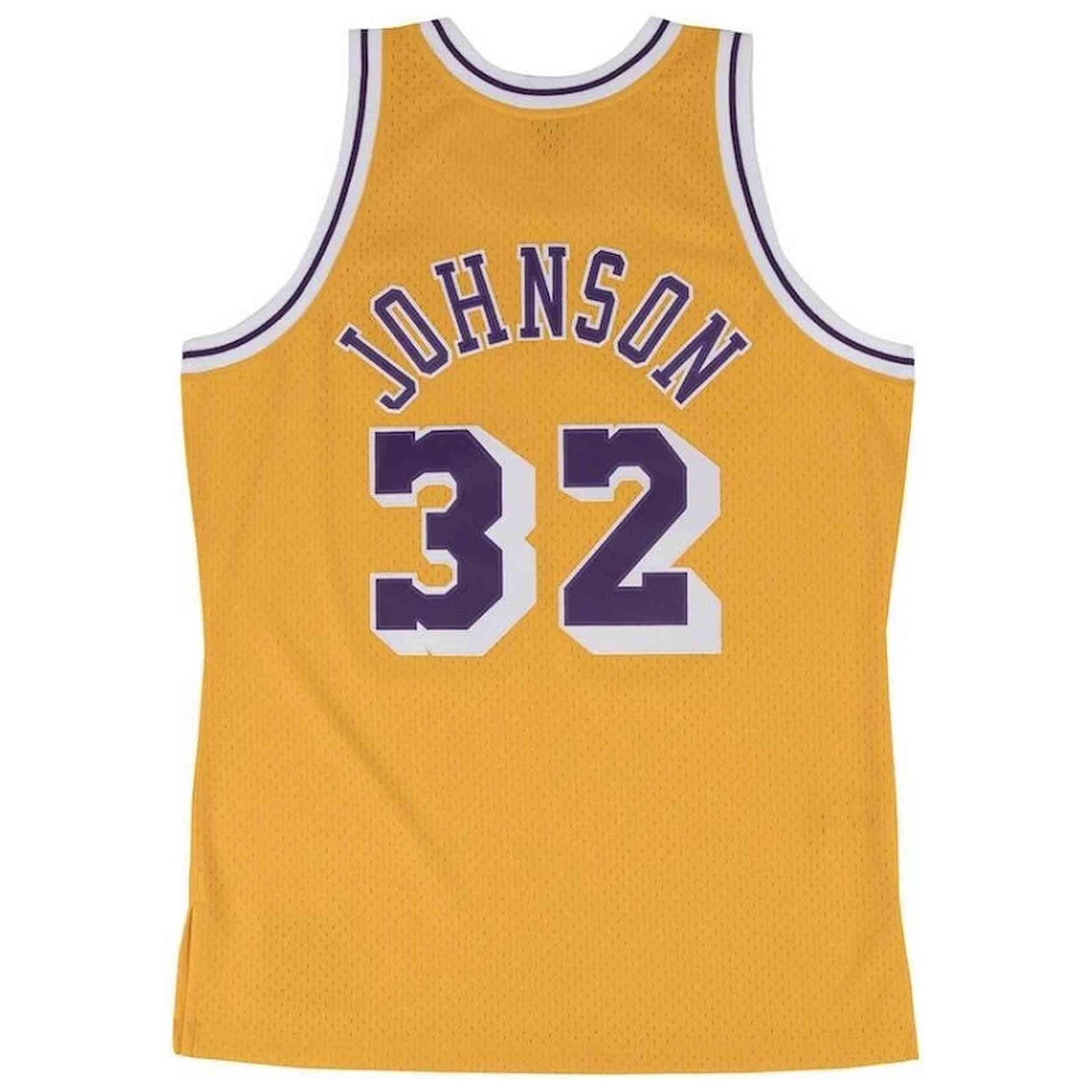 Maillot de basket Mitchell & ness modèle SMJYGS18175-LALLTGD84EJGH pour homme 2/3