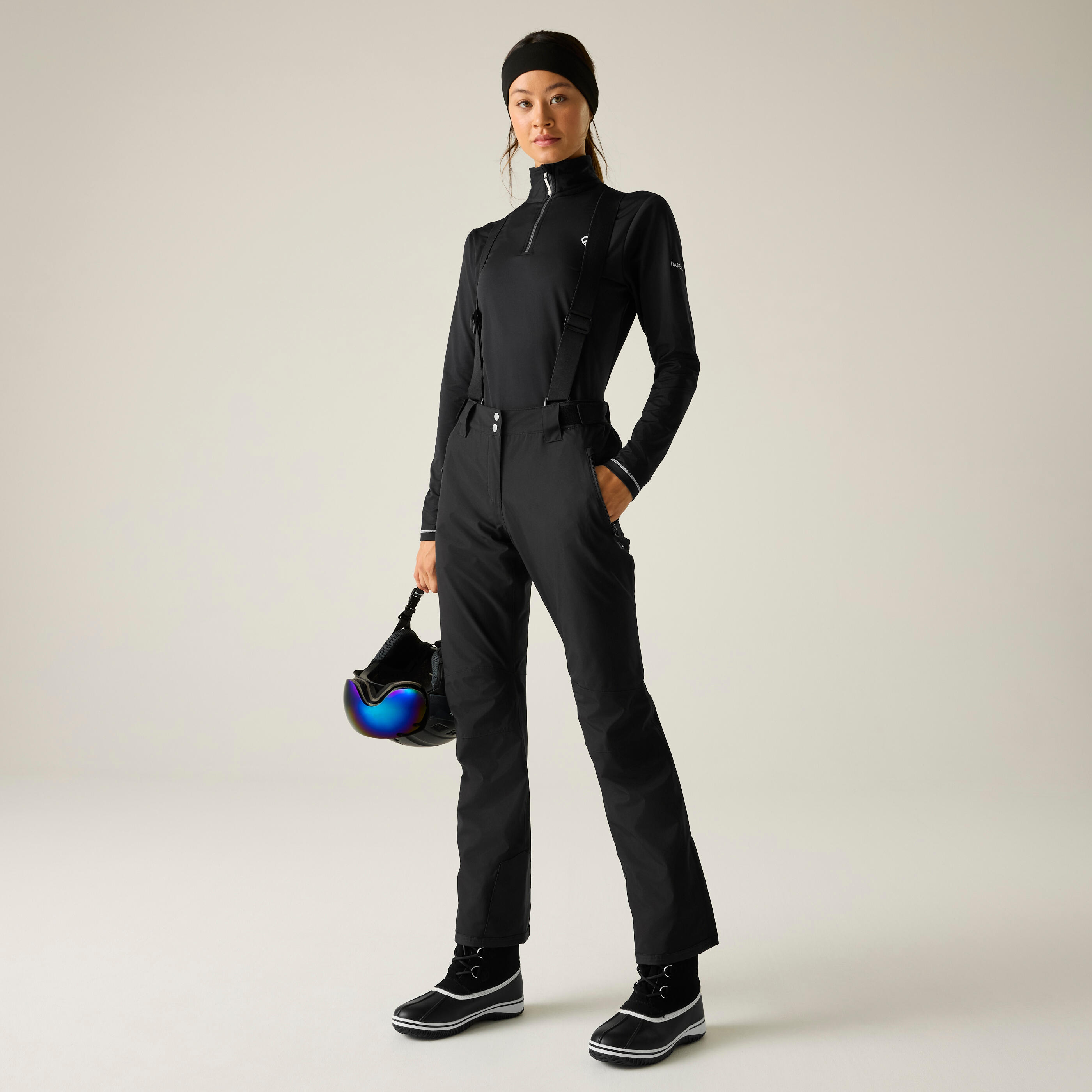 Dare 2b - Pantalon De Ski Imperméable Et Isolé Diminish Pour Femme - Pantalons - Noir - 34 2xs - Decathlon