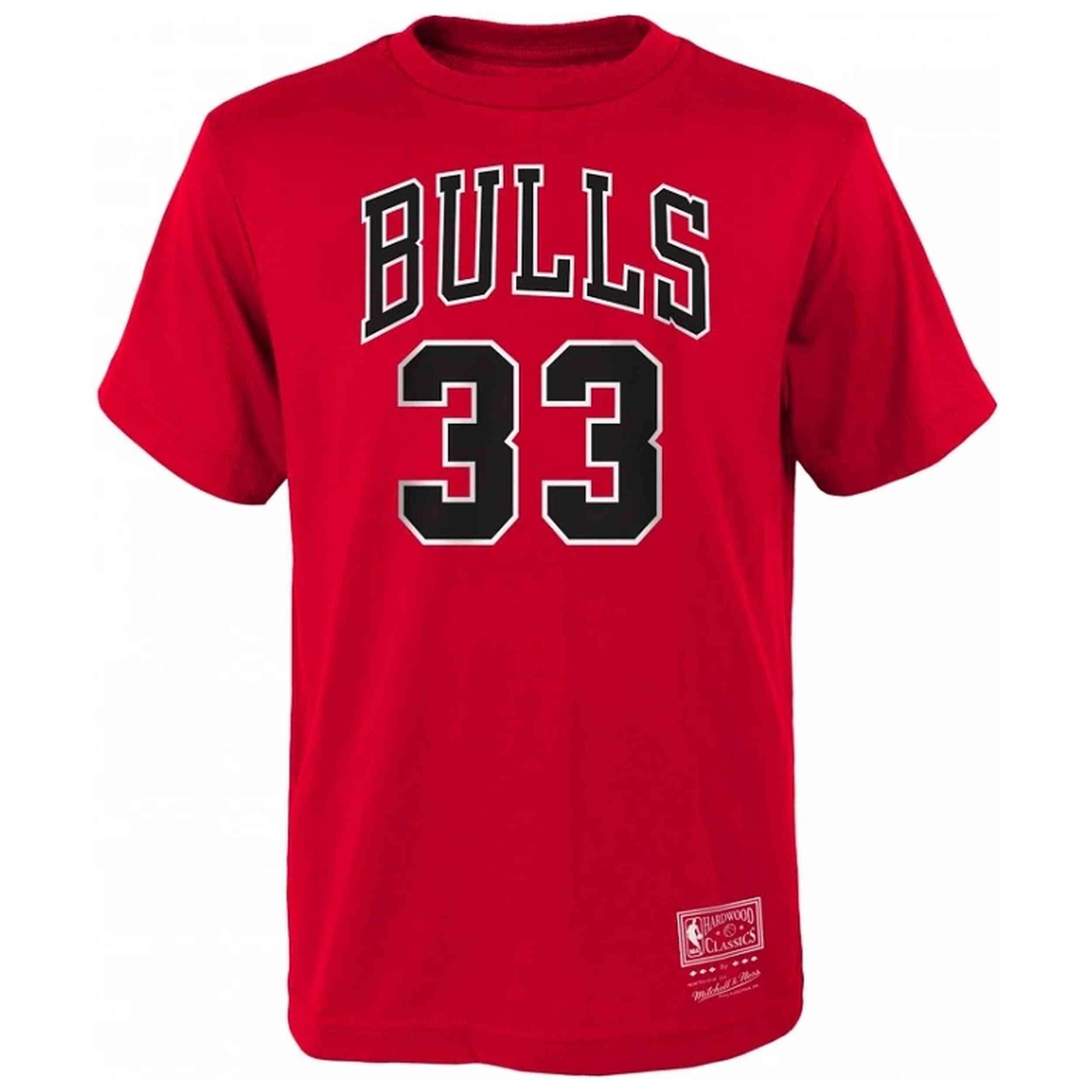 T-shirt Mitchell & ness modèle EN2B7BMR0N01-BULSP pour enfants 1/3
