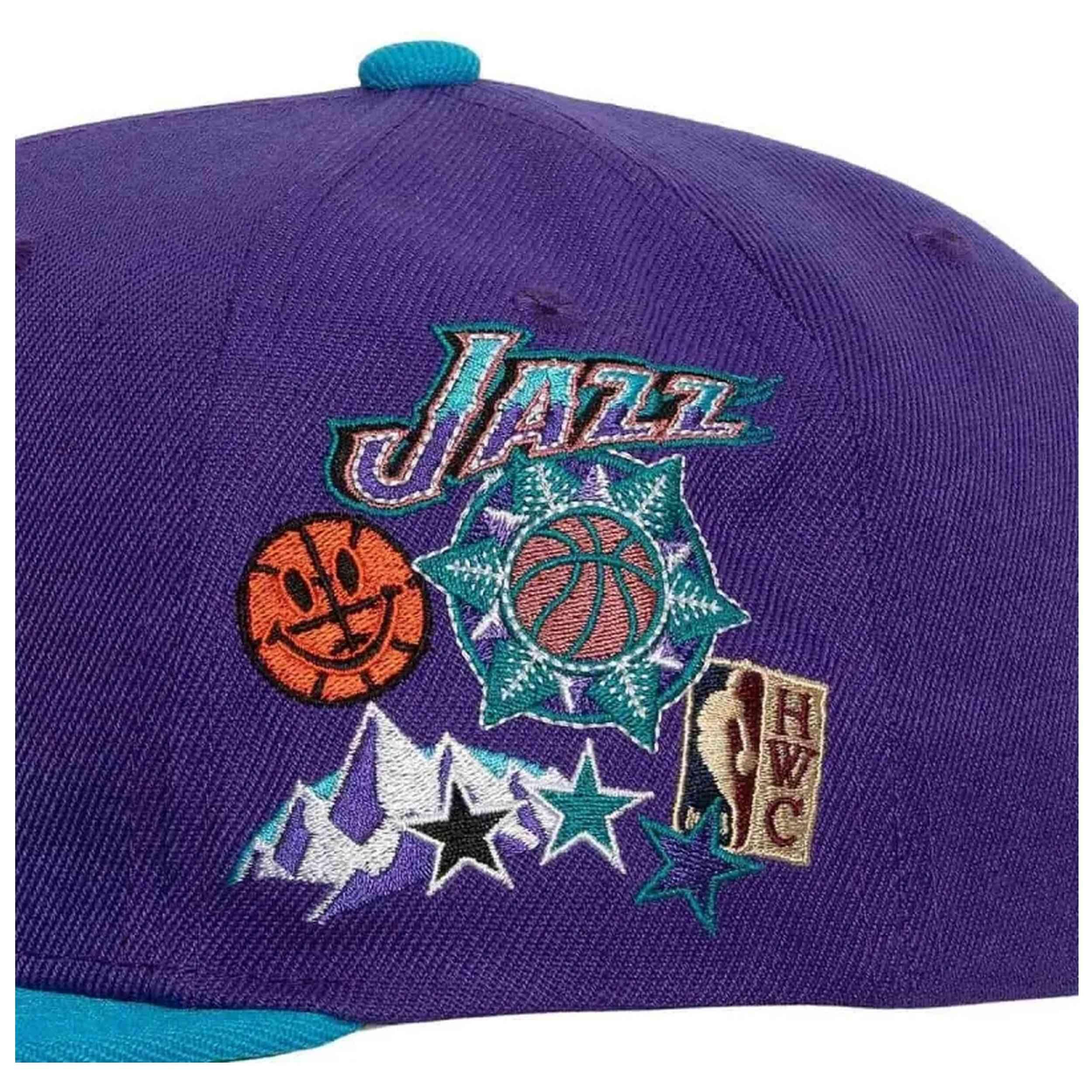 Kappe Mitchell & ness Modell HHSS4327-MHEYYPPPBKTL für männer 3/4