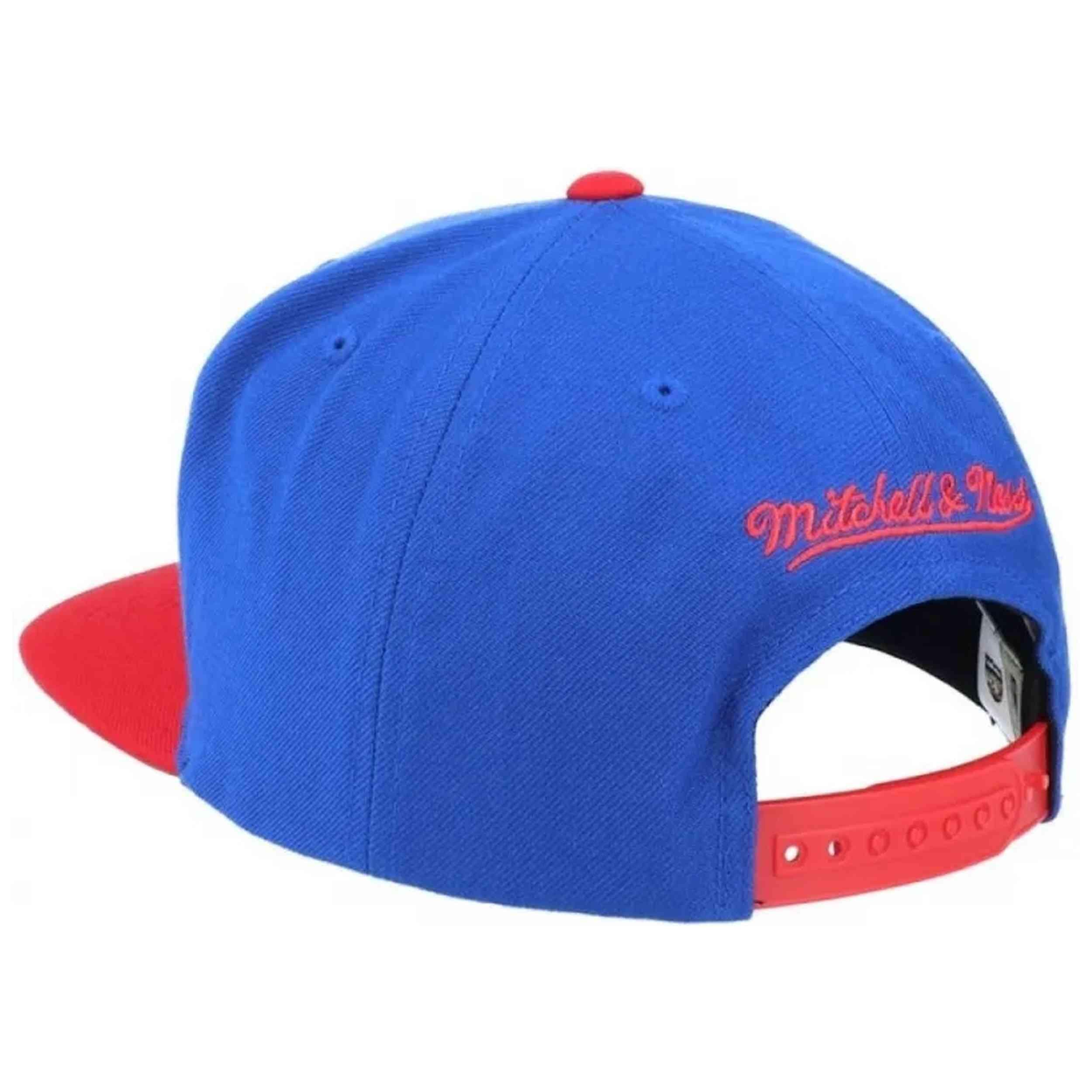 Casquette Mitchell & ness modèle 6HSSMM19200-DNURYRD pour unisexe 2/3