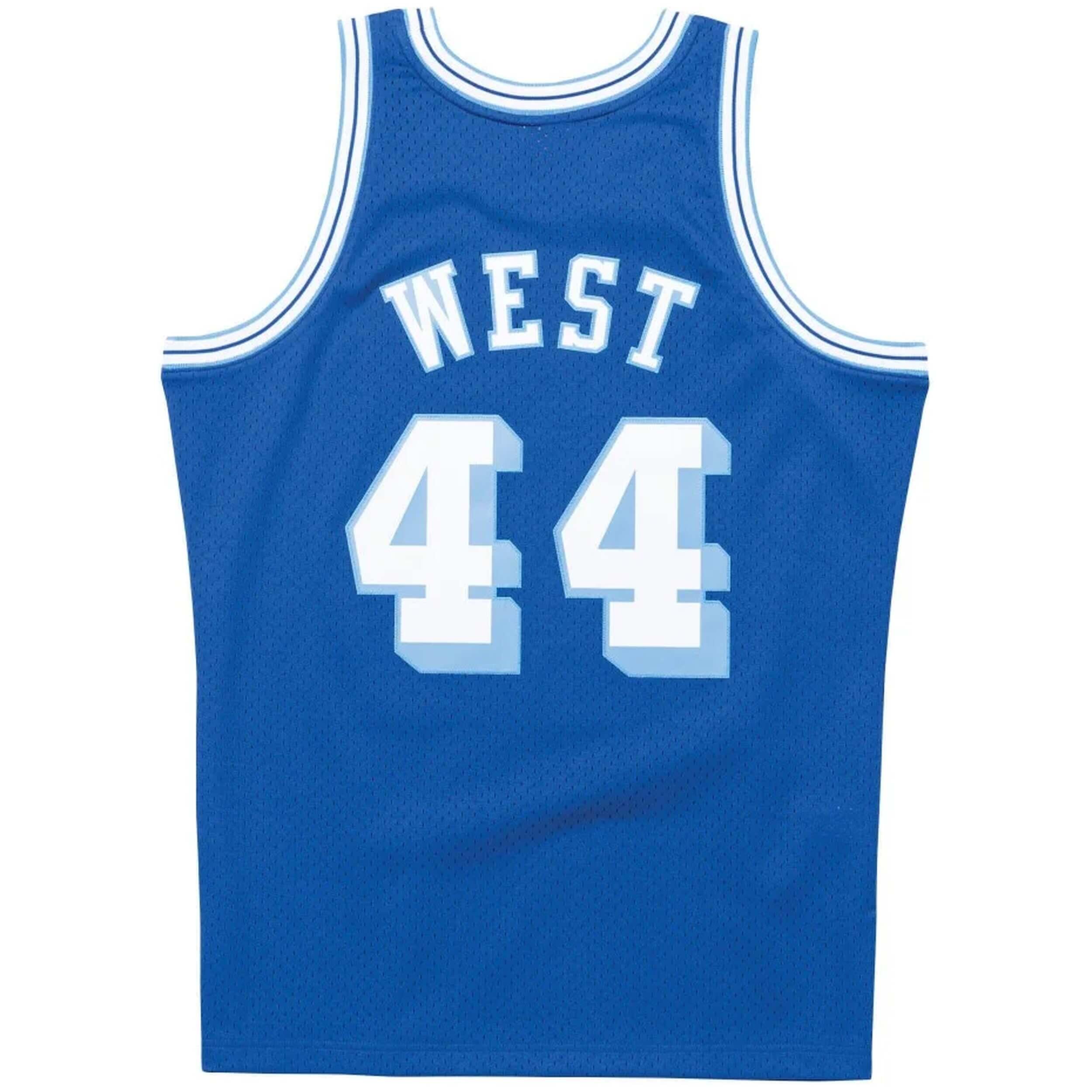Maillot NBA Jerry West Los Angeles Lakers 1960-61 Hardwood Classics Mitchell & n 2/3