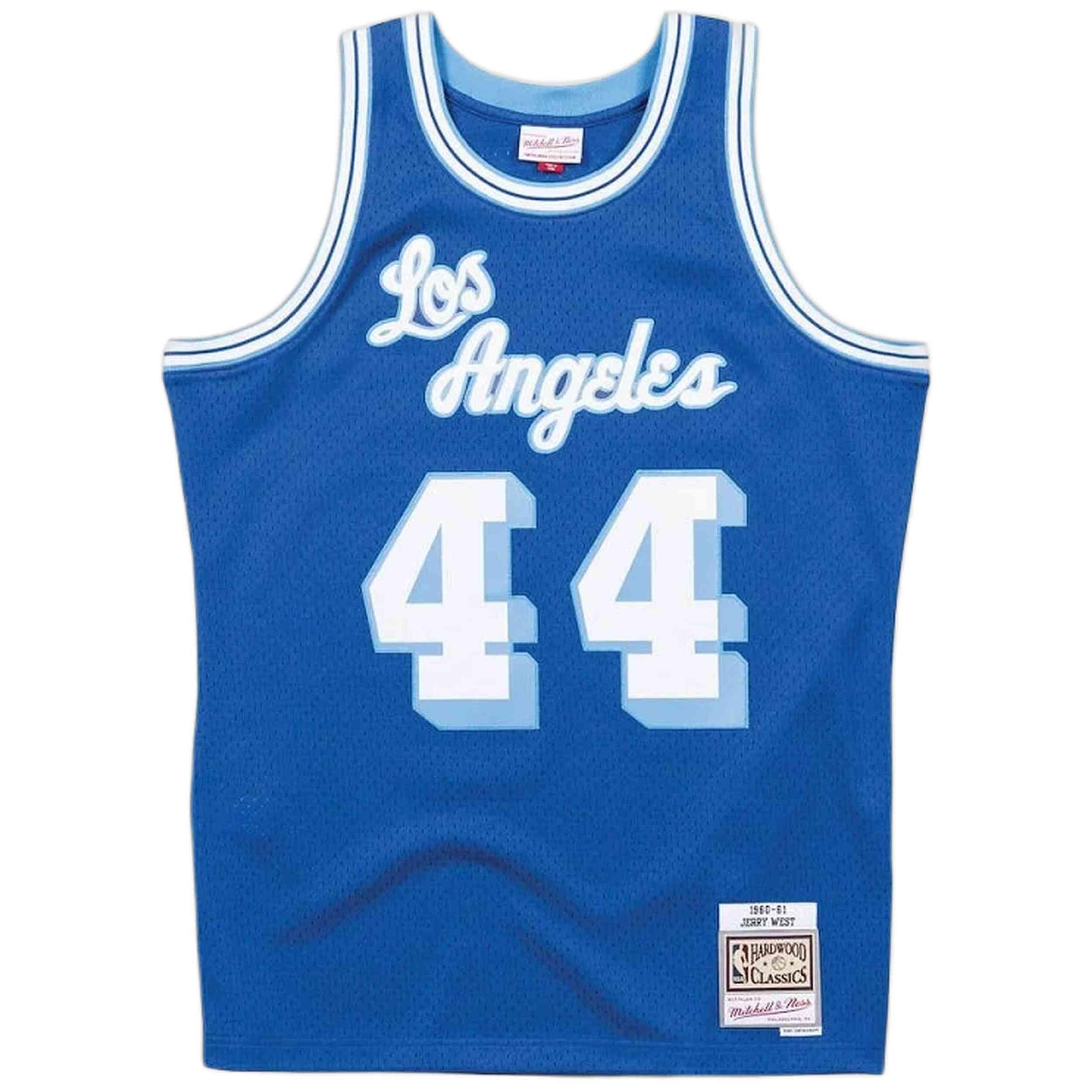 Maillot NBA Jerry West Los Angeles Lakers 1960-61 Hardwood Classics Mitchell & n 1/3