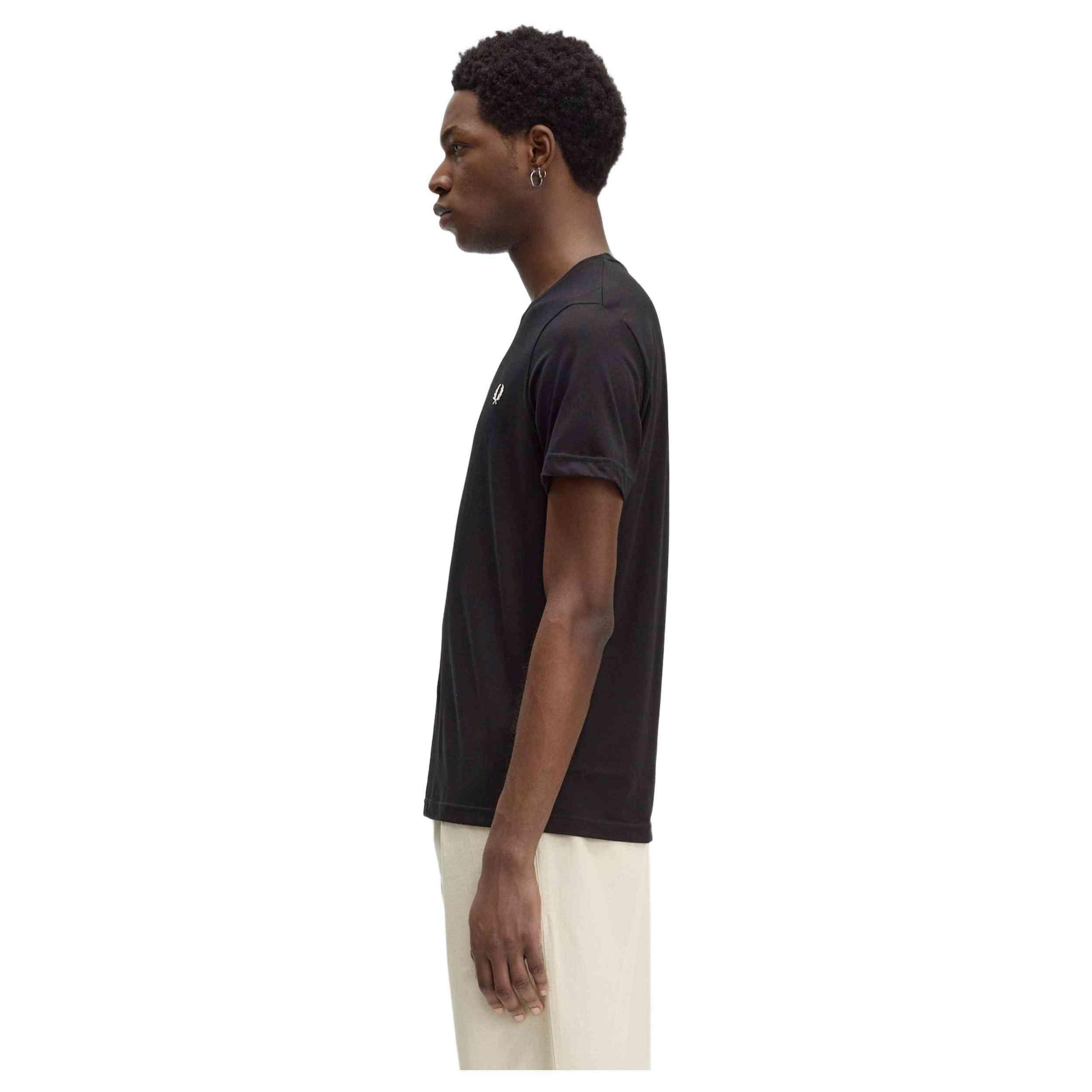 Kurzarmshirt Fred perry Modell M1600-102 für männer 3/5