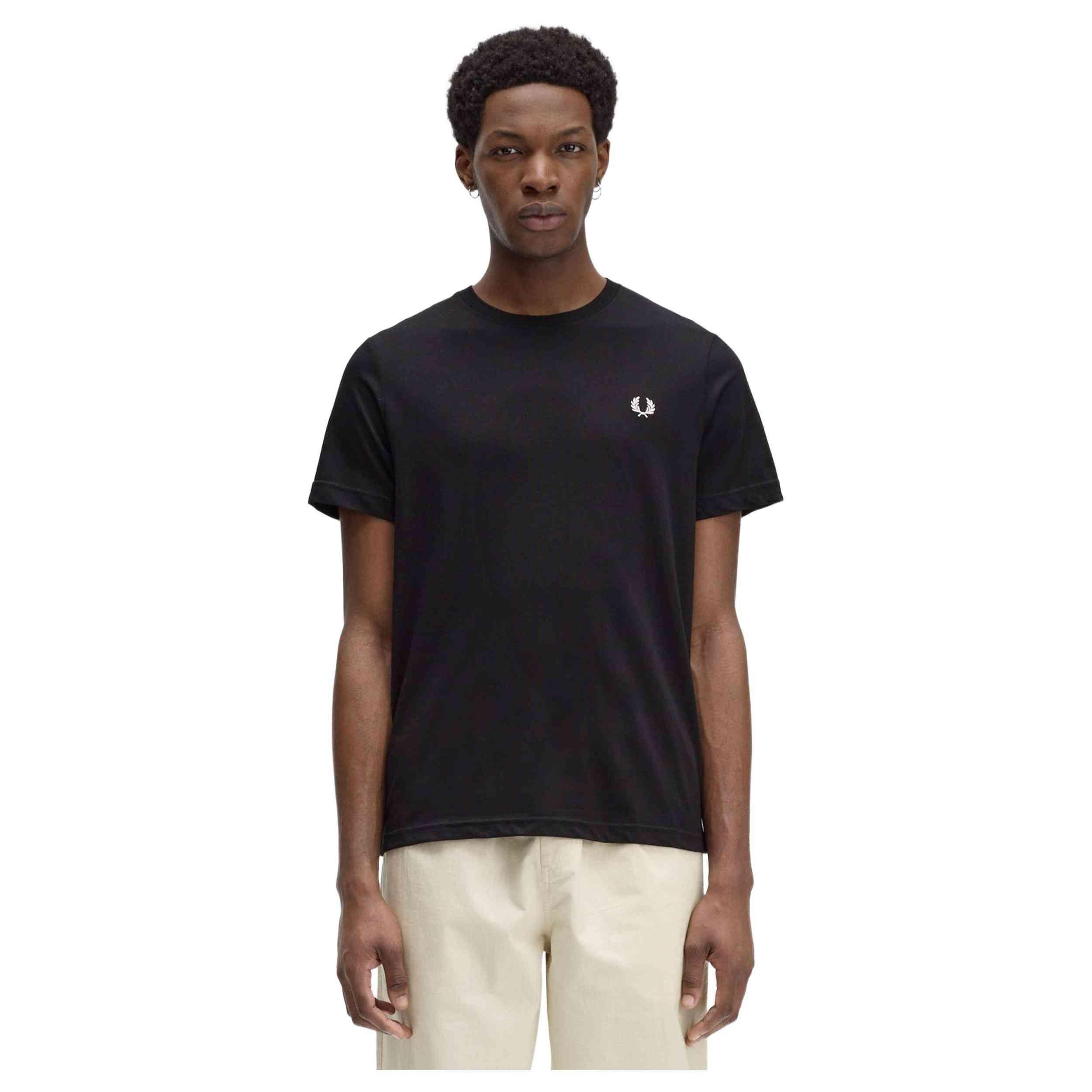 Kurzarmshirt Fred perry Modell M1600-102 für männer 2/5