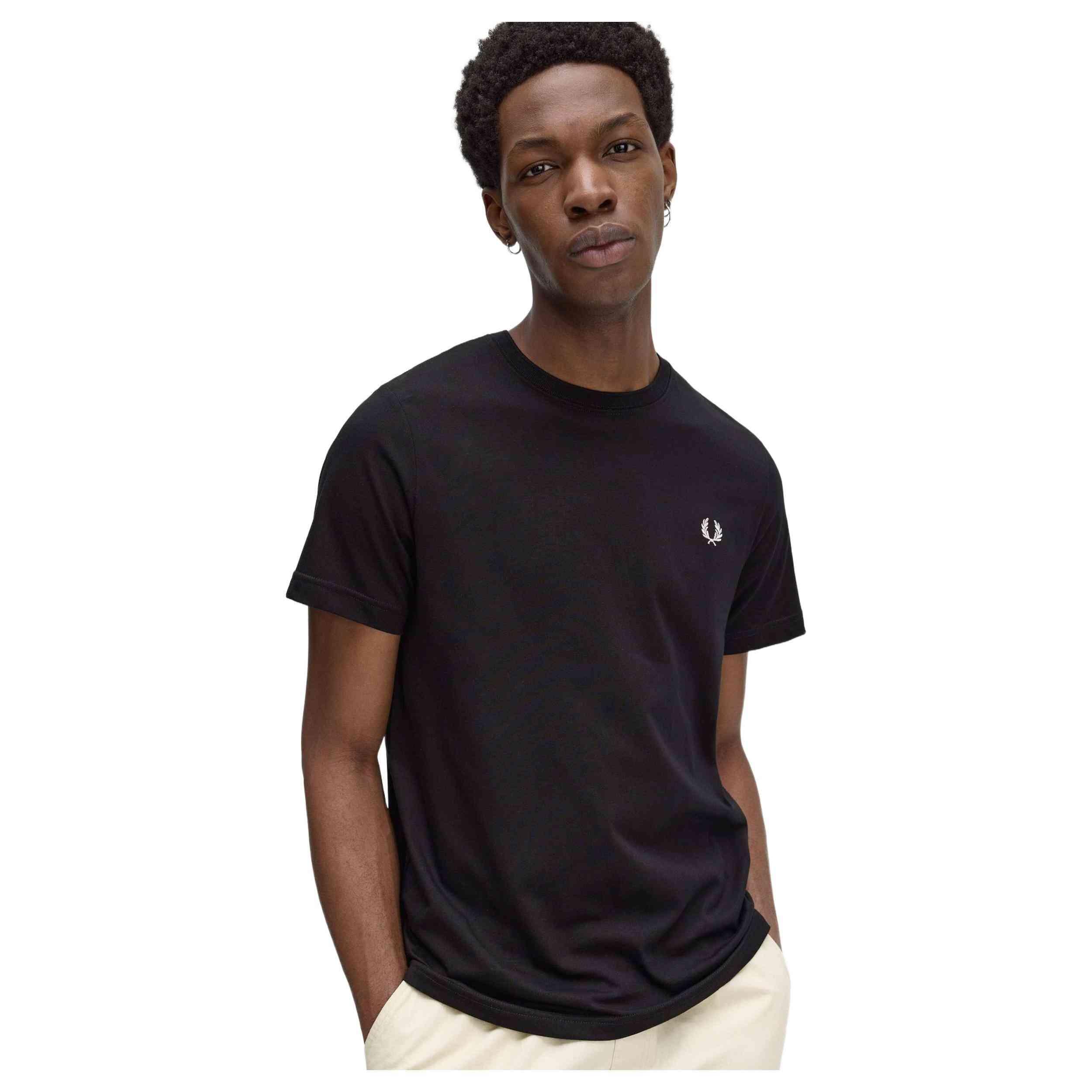Kurzarmshirt Fred perry Modell M1600-102 für männer 4/5