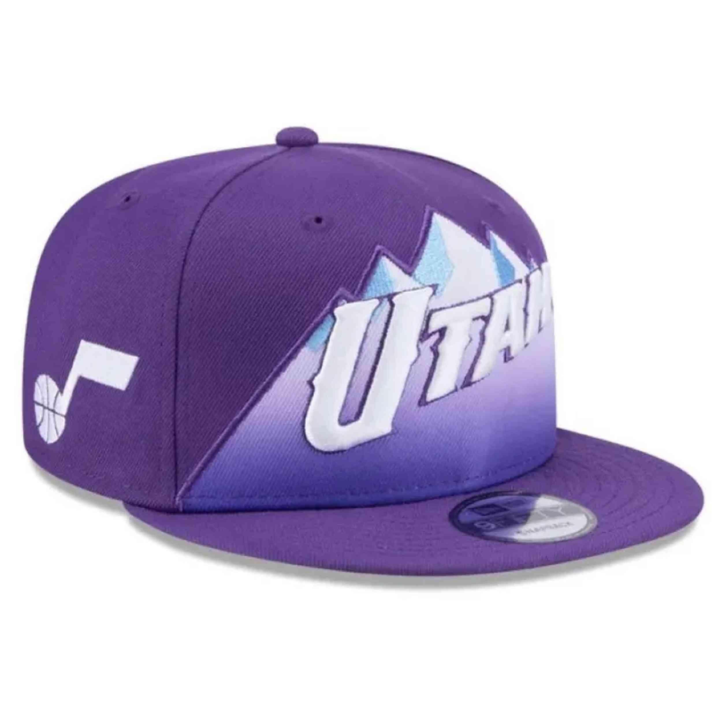 Pet New era model Utah Jazz NBA 9Fifty voor unisex 3/4