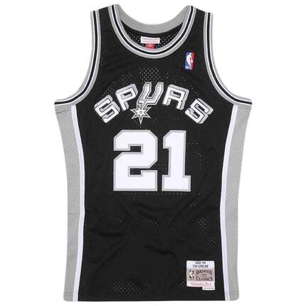 Maillot de basket Mitchell & ness modèle SMJYGS18208-SASBLCK98TDU pour homme
