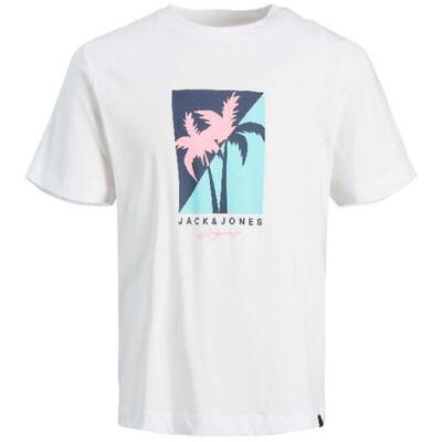 T-shirt met korte mouwen jack&jones model 12234214-brightwhite voor mannen
