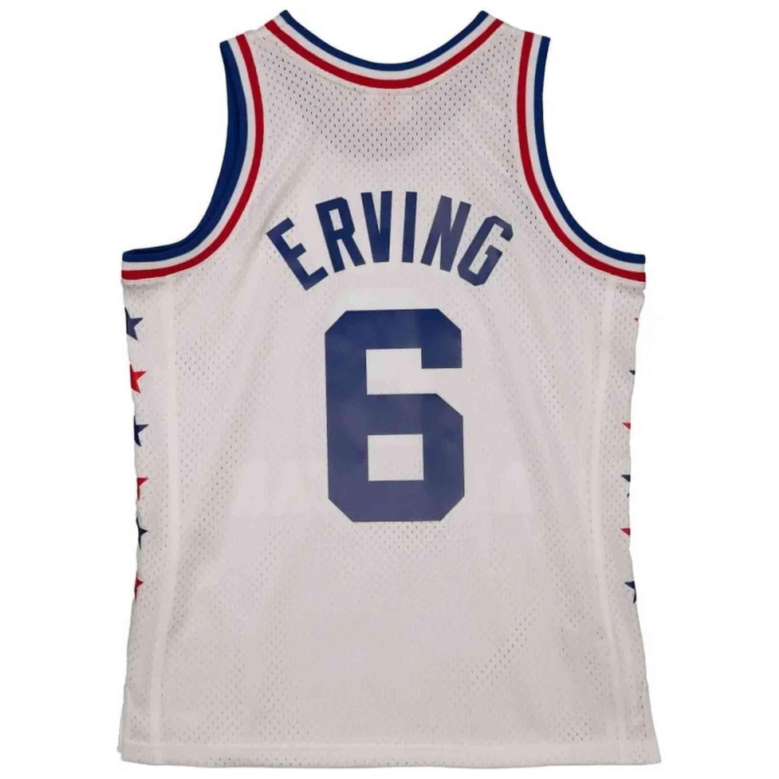 Maglia da basket Mitchell & ness modello SMJYLG20013-ASEWHIT85JER per uomini 2/3