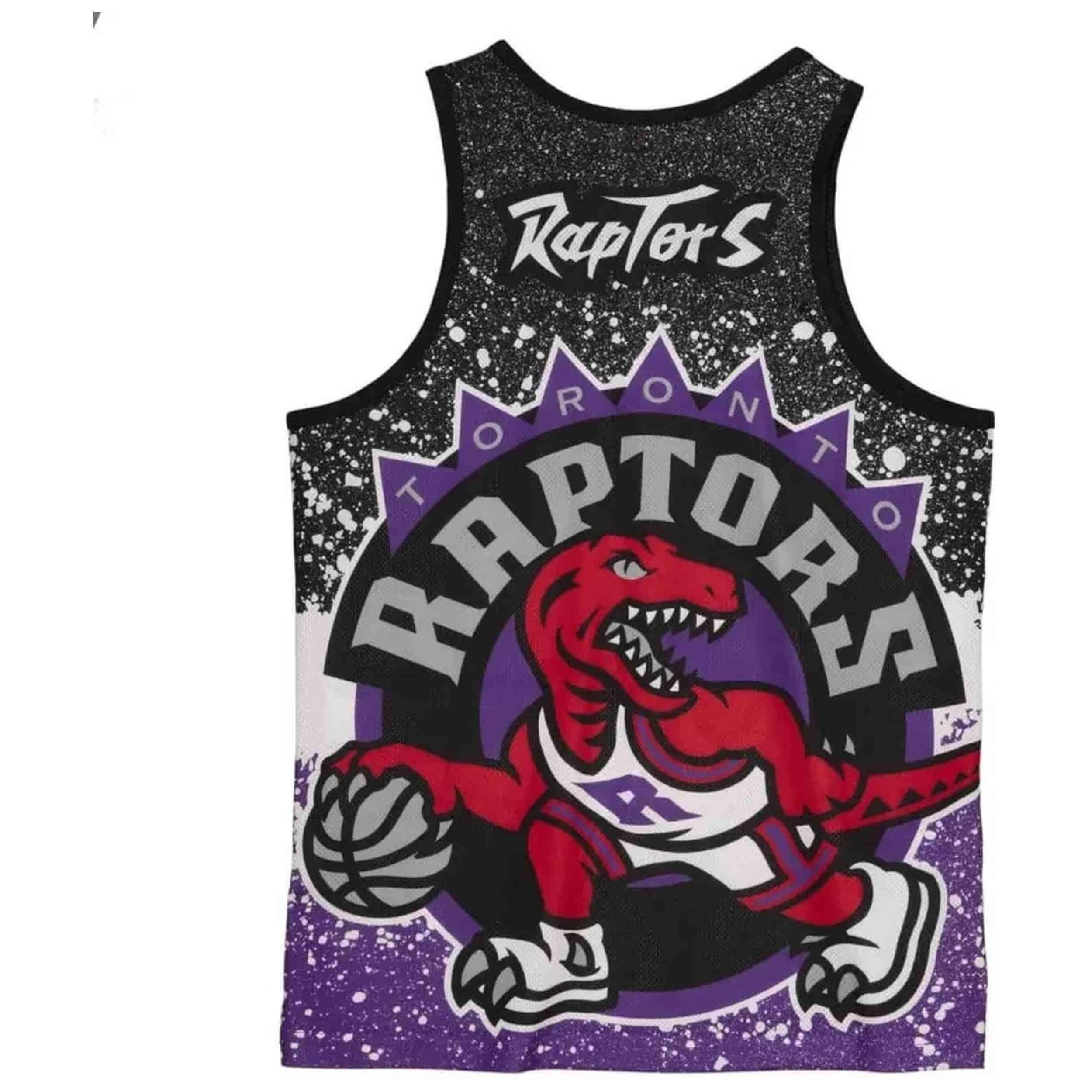 Basketbalshirt Mitchell & ness model MSTKAJ19070-TRARTPR voor mannen 2/4