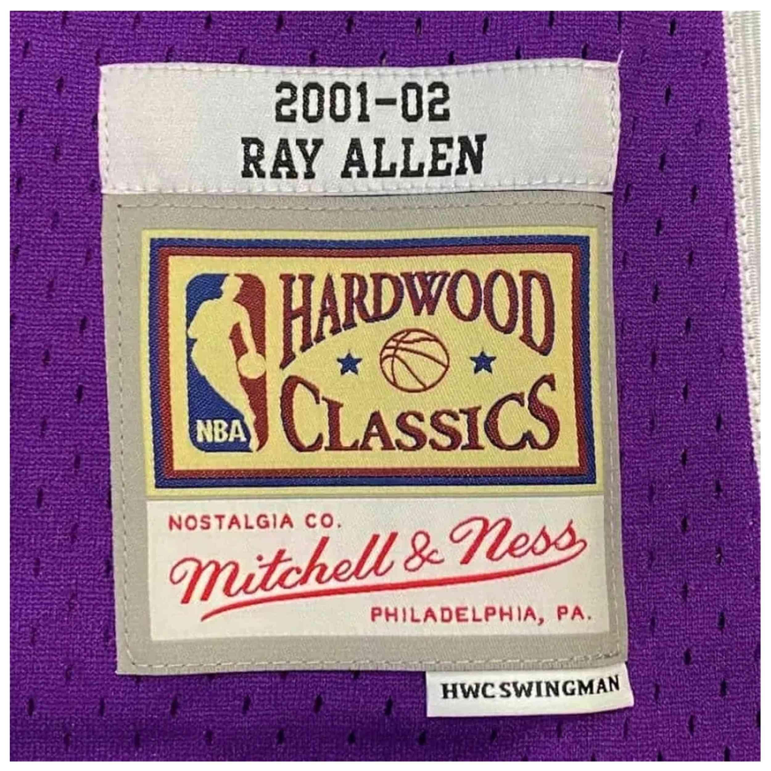 Maillot de basket Mitchell & ness modèle SMJY1151-MBU01RALPURP pour homme 3/3