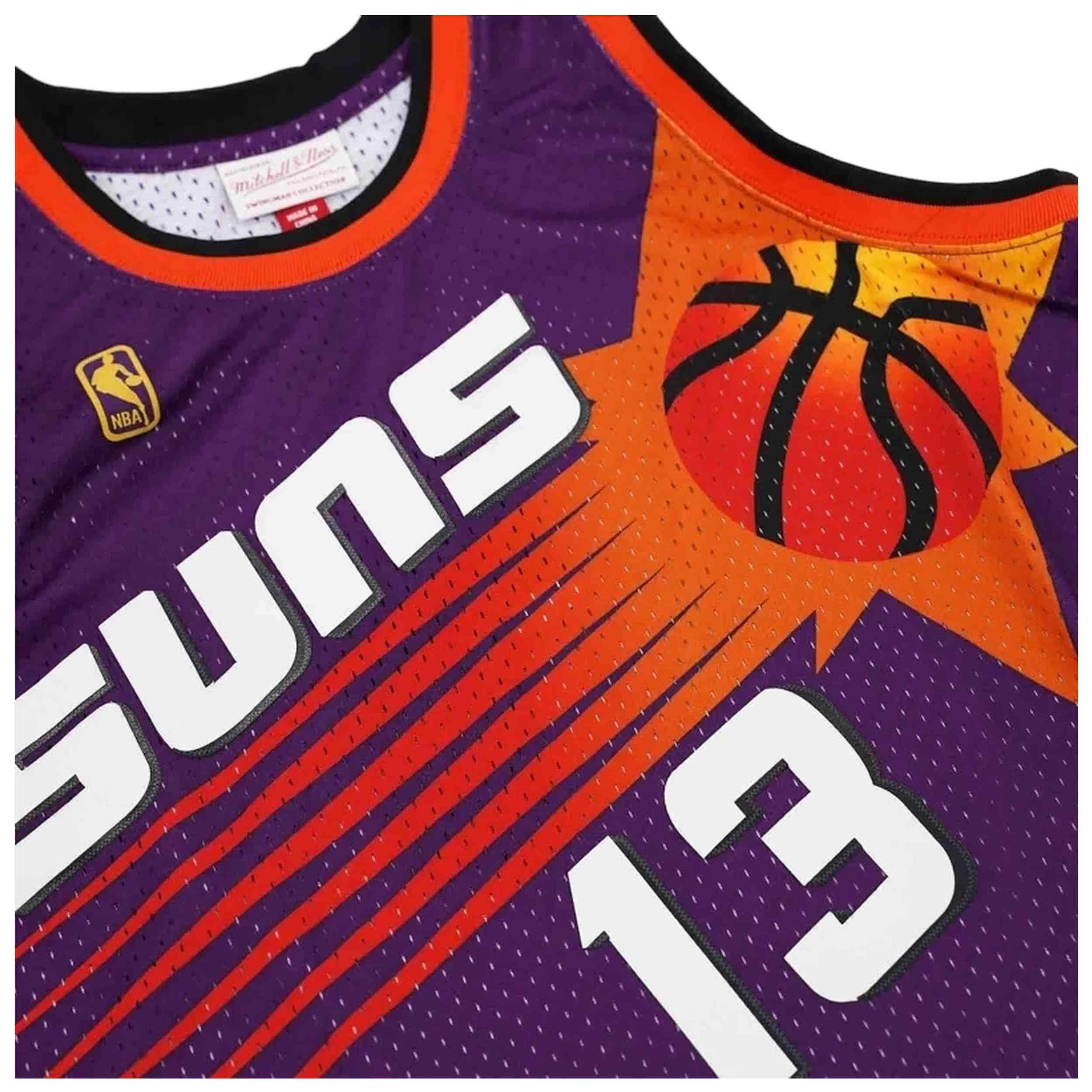 Camiseta de baloncesto Mitchell & ness modelo SMJY3136-PSU96NAPURP para hombre 4/4