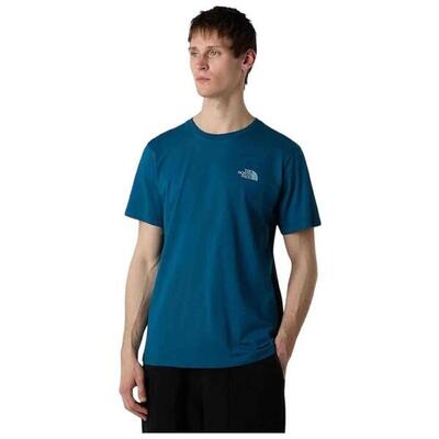 T-shirt met korte mouwen the north face model nf0a8ee7bsi1 voor mannen