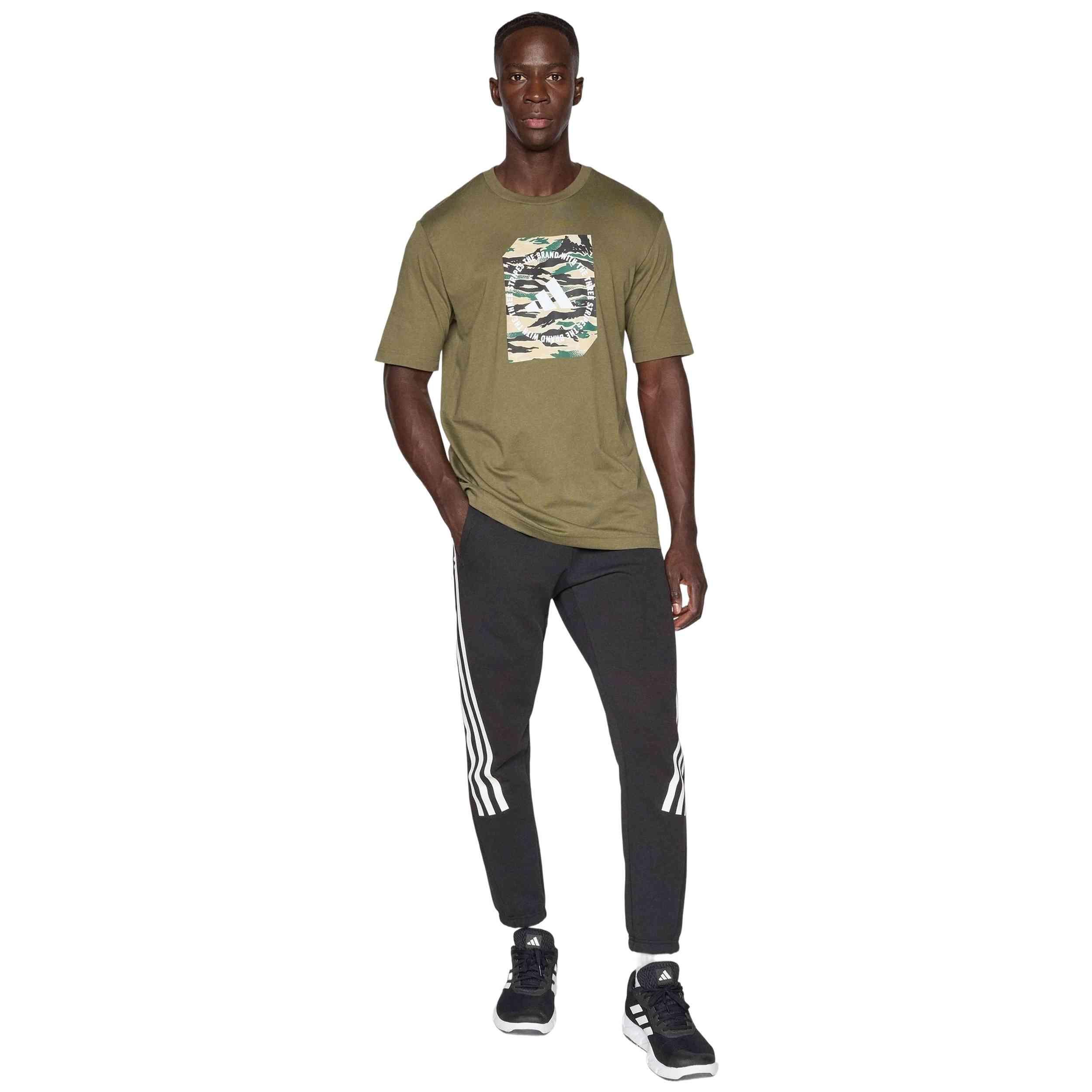 T-shirt Adidas modelo 077-50473480126803 para homem 2/5