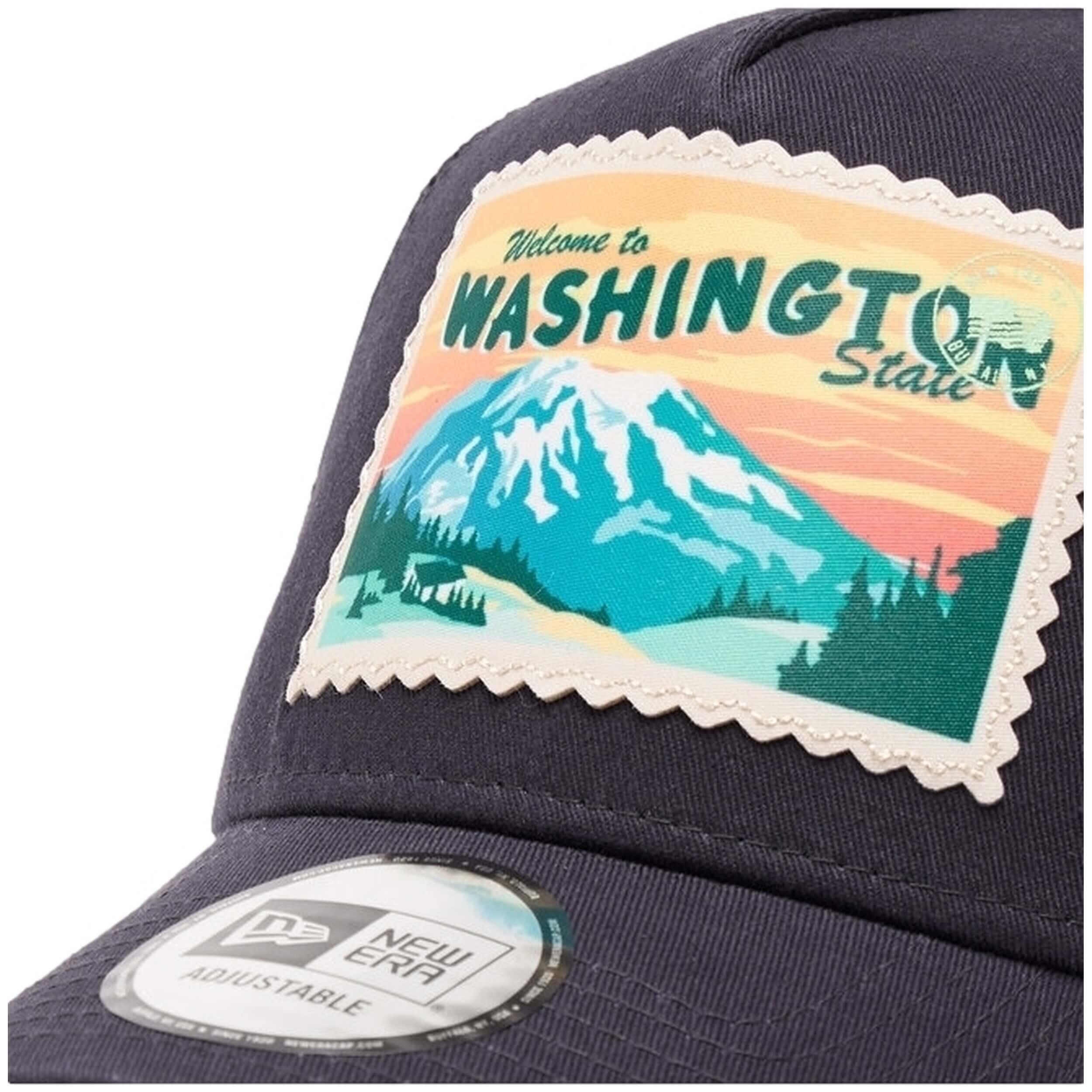 Berretto New era modello Washington Trucker per unisex 3/4