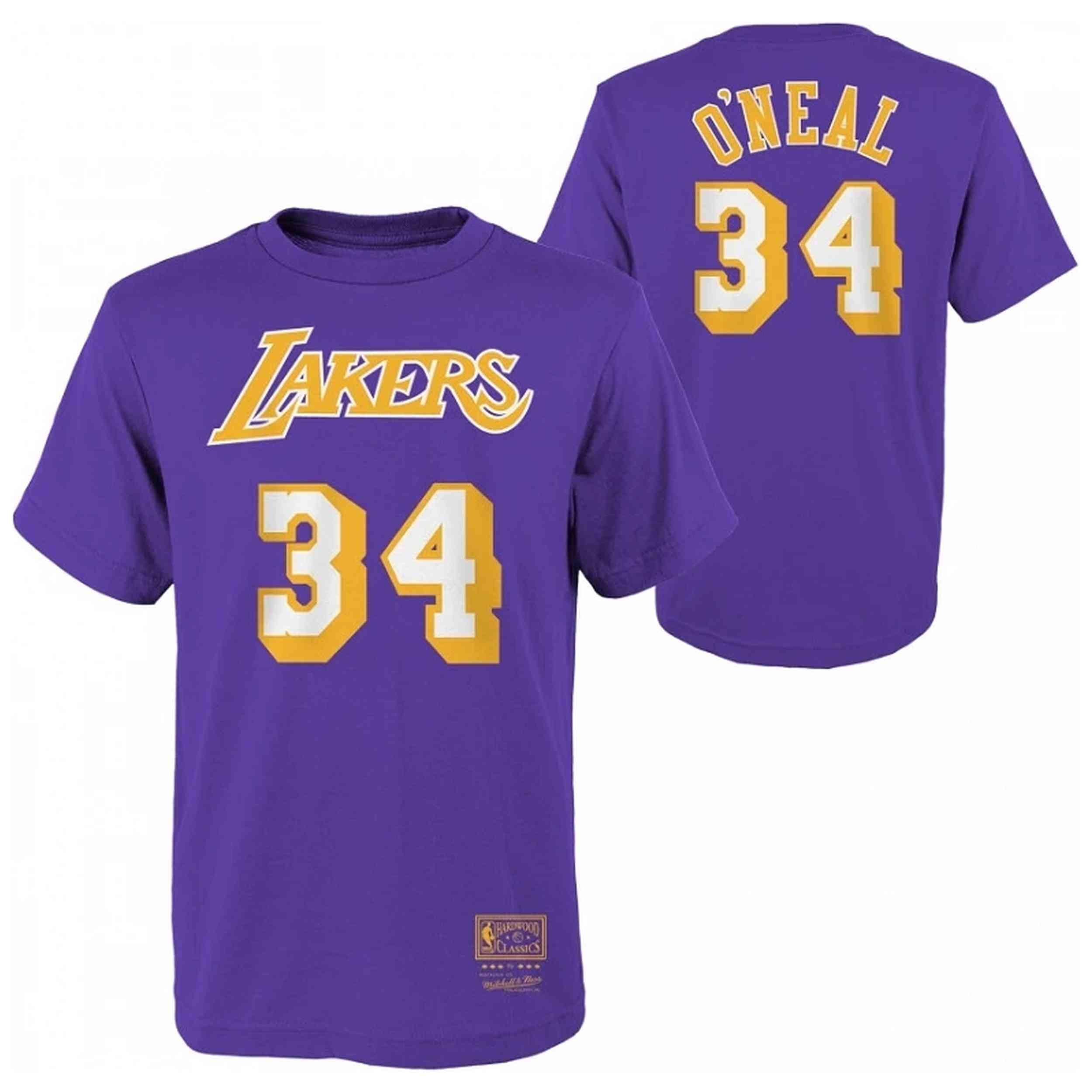 T-shirt Mitchell & ness modèle EN2B7BMR0N01-LAKSO pour enfants 3/3