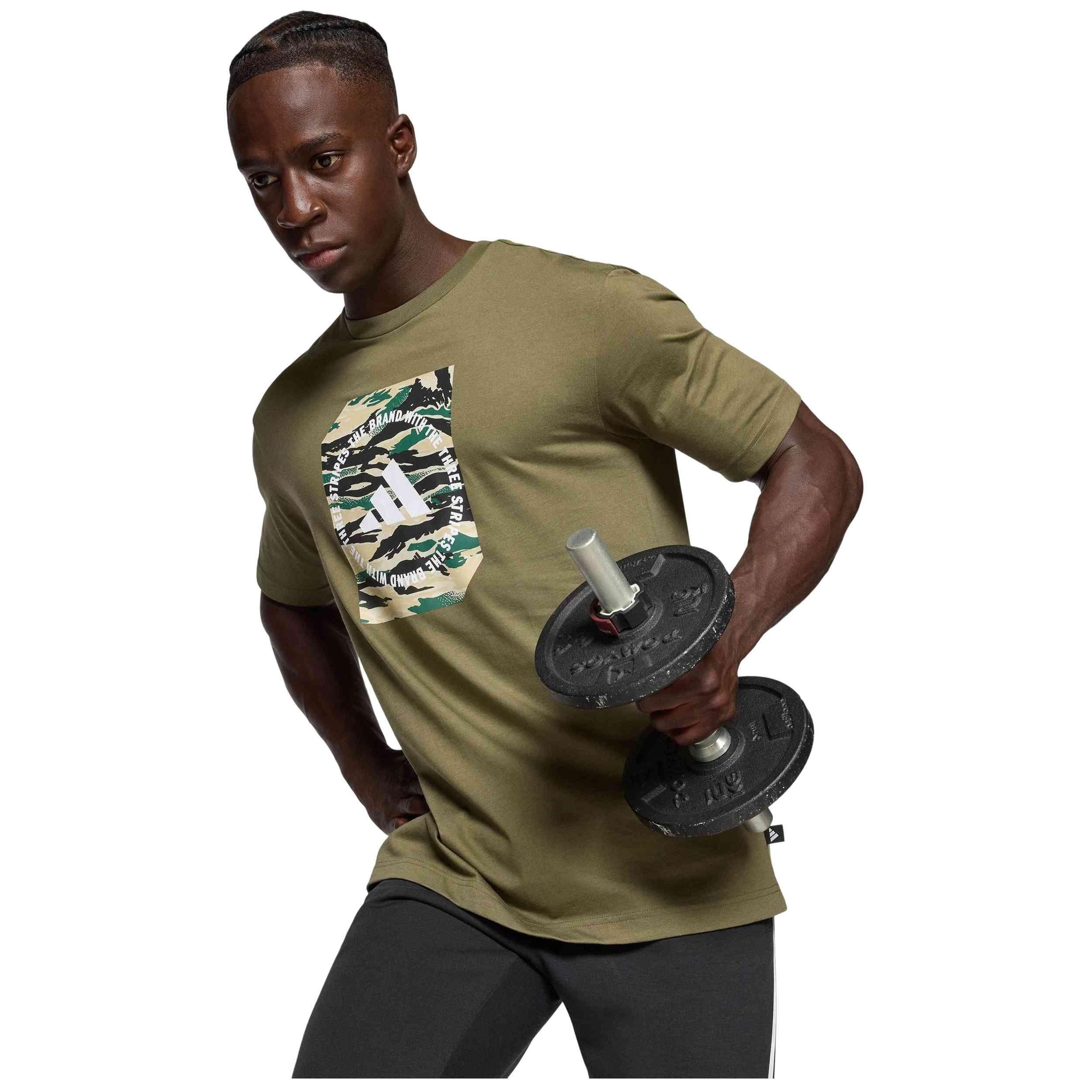 T-shirt Adidas modelo 077-50473480126803 para homem 4/5