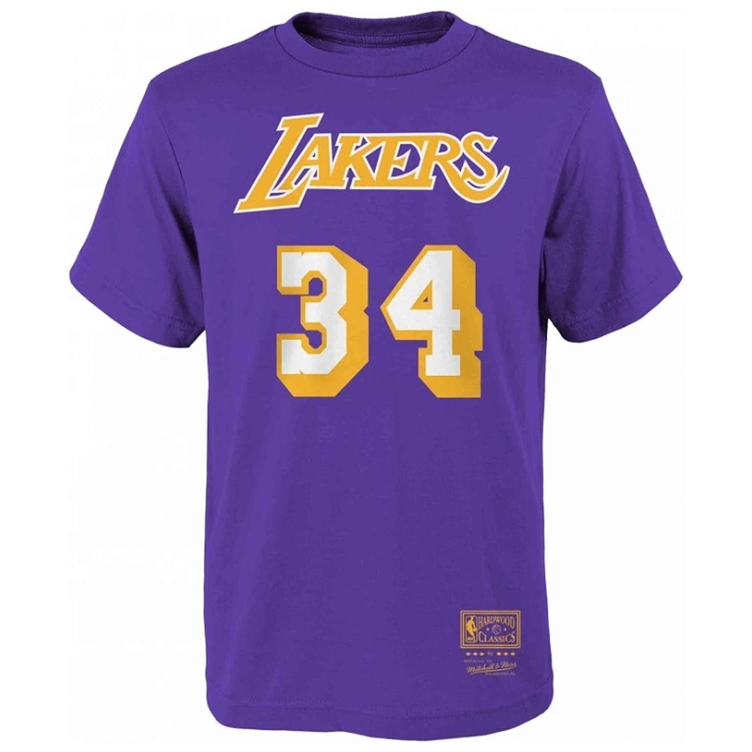 T-shirt Mitchell & ness modèle EN2B7BMR0N01-LAKSO pour enfants 1/3