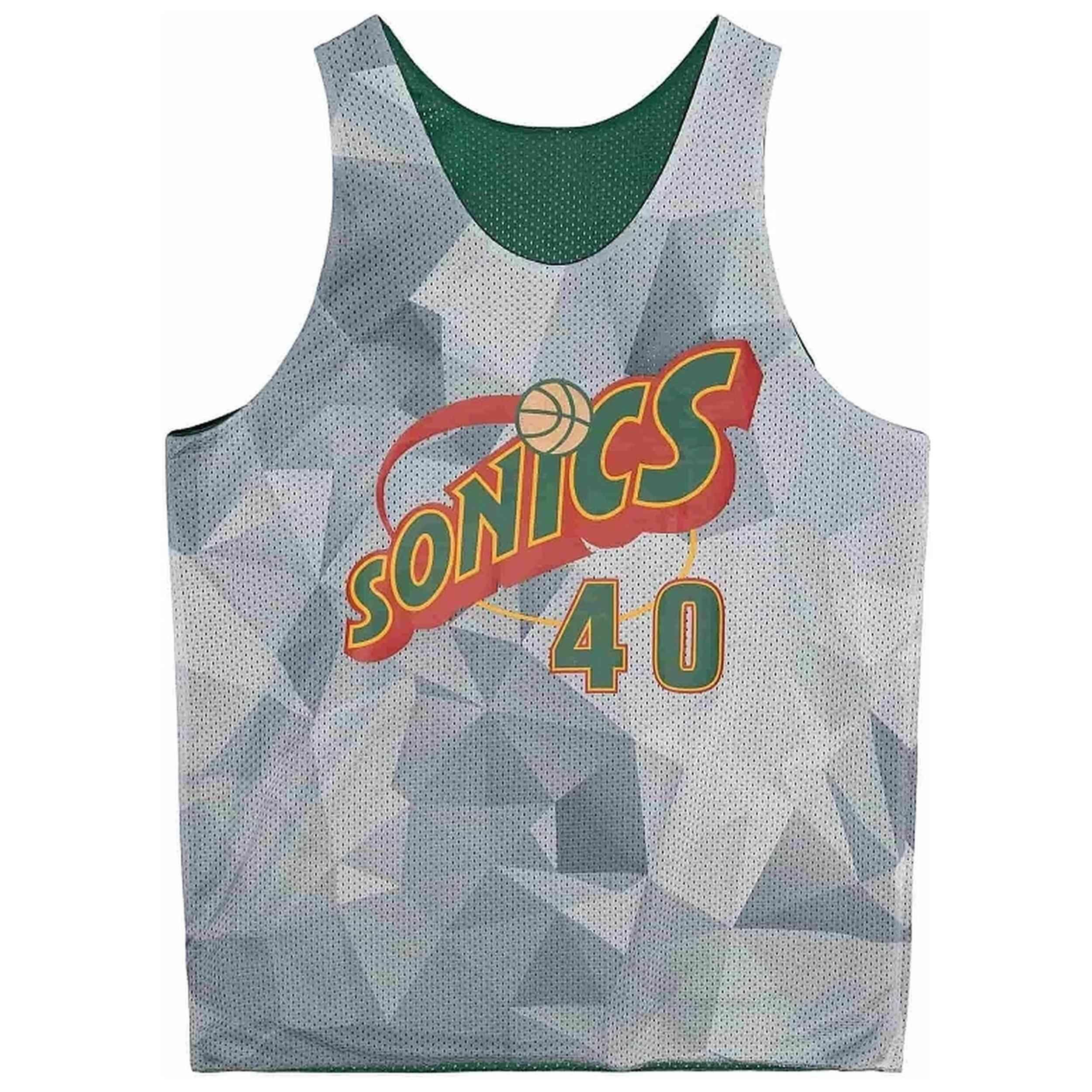 Maillot de basket Mitchell & ness modèle TMTK3208-SSUYYSKEDKGN pour homme 3/5
