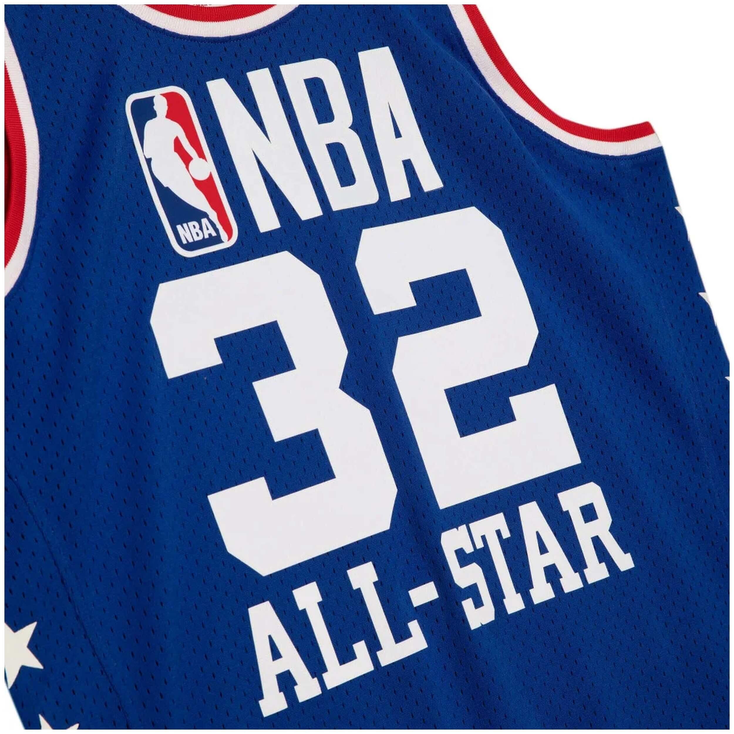 Maillot de basket Mitchell & ness modèle SMJYLG20018-ASWROYA85EJH pour homme 3/3