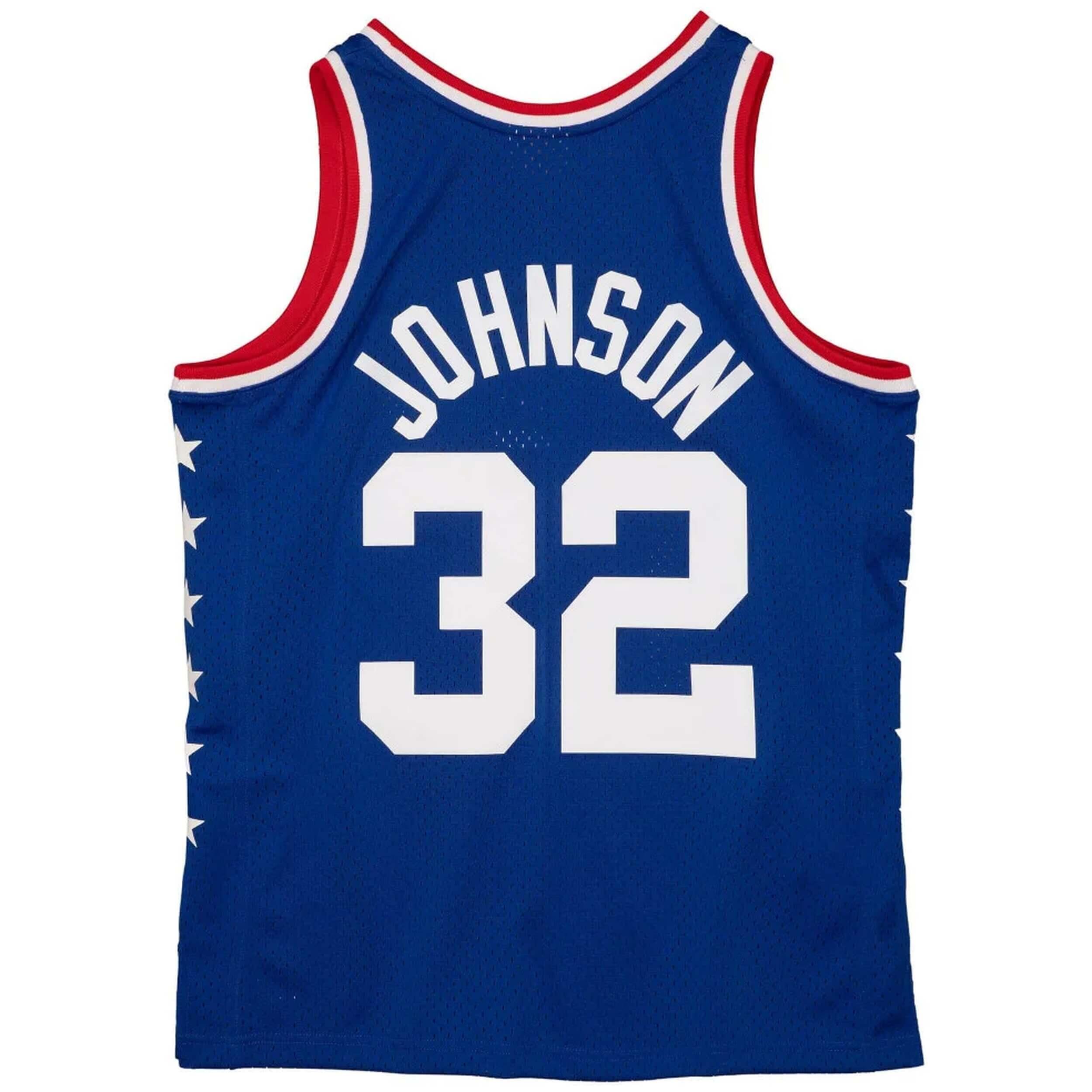 Maillot de basket Mitchell & ness modèle SMJYLG20018-ASWROYA85EJH pour homme 2/3