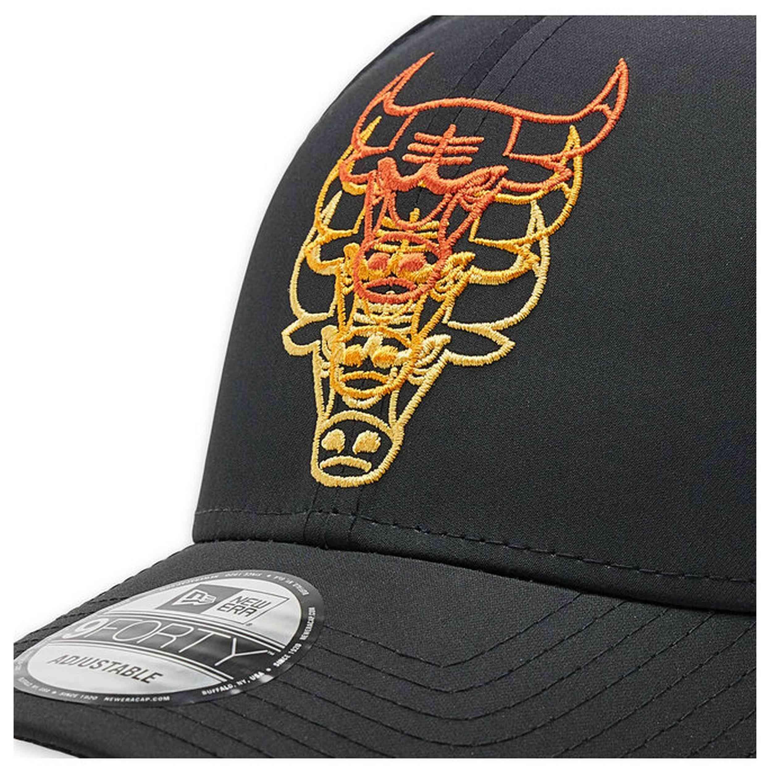 Casquette New era modèle Chicago Bulls NBA 9Forty Adjustable pour unisexe 4/4