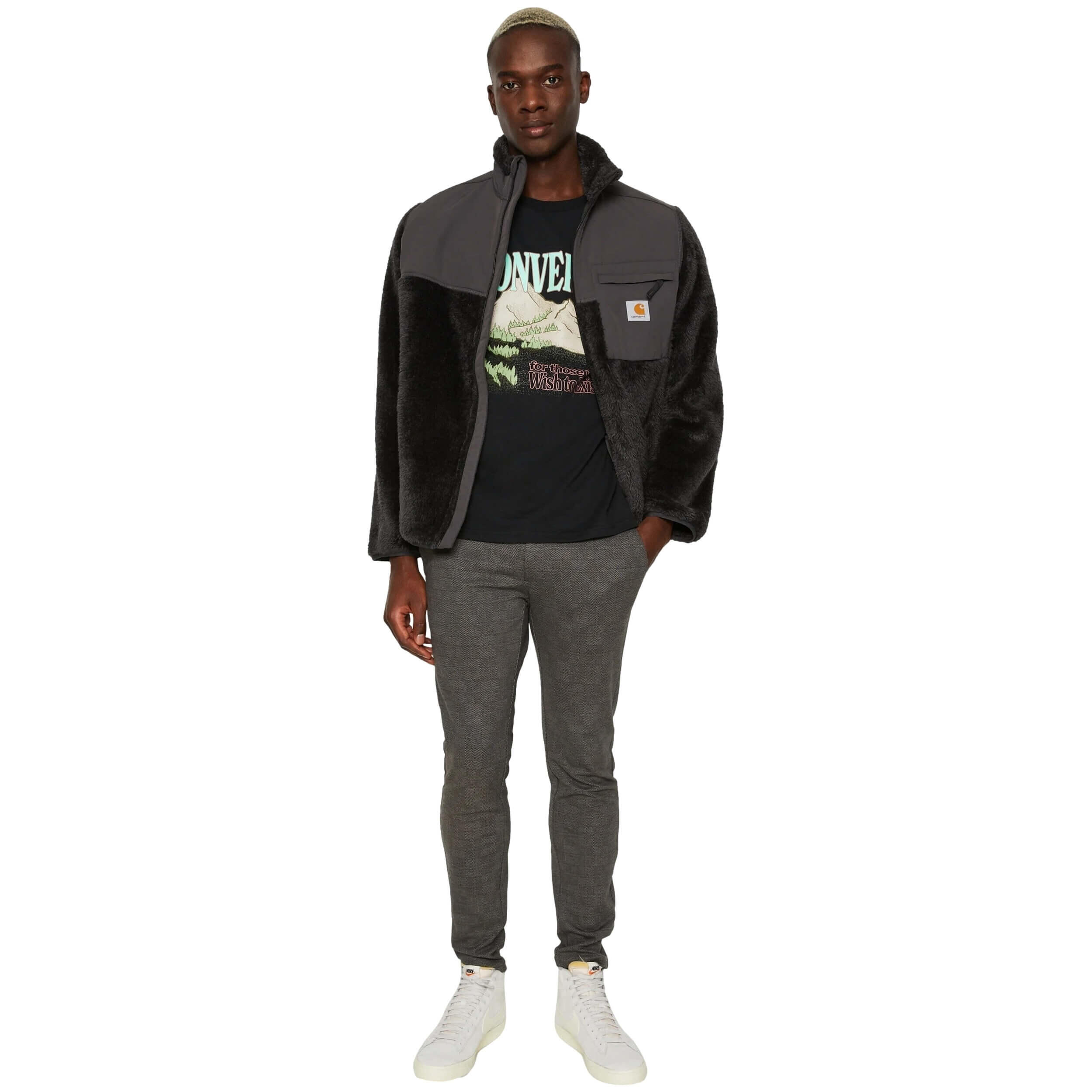 T-shirt Converse modèle 10023998-A02 pour homme 5/5
