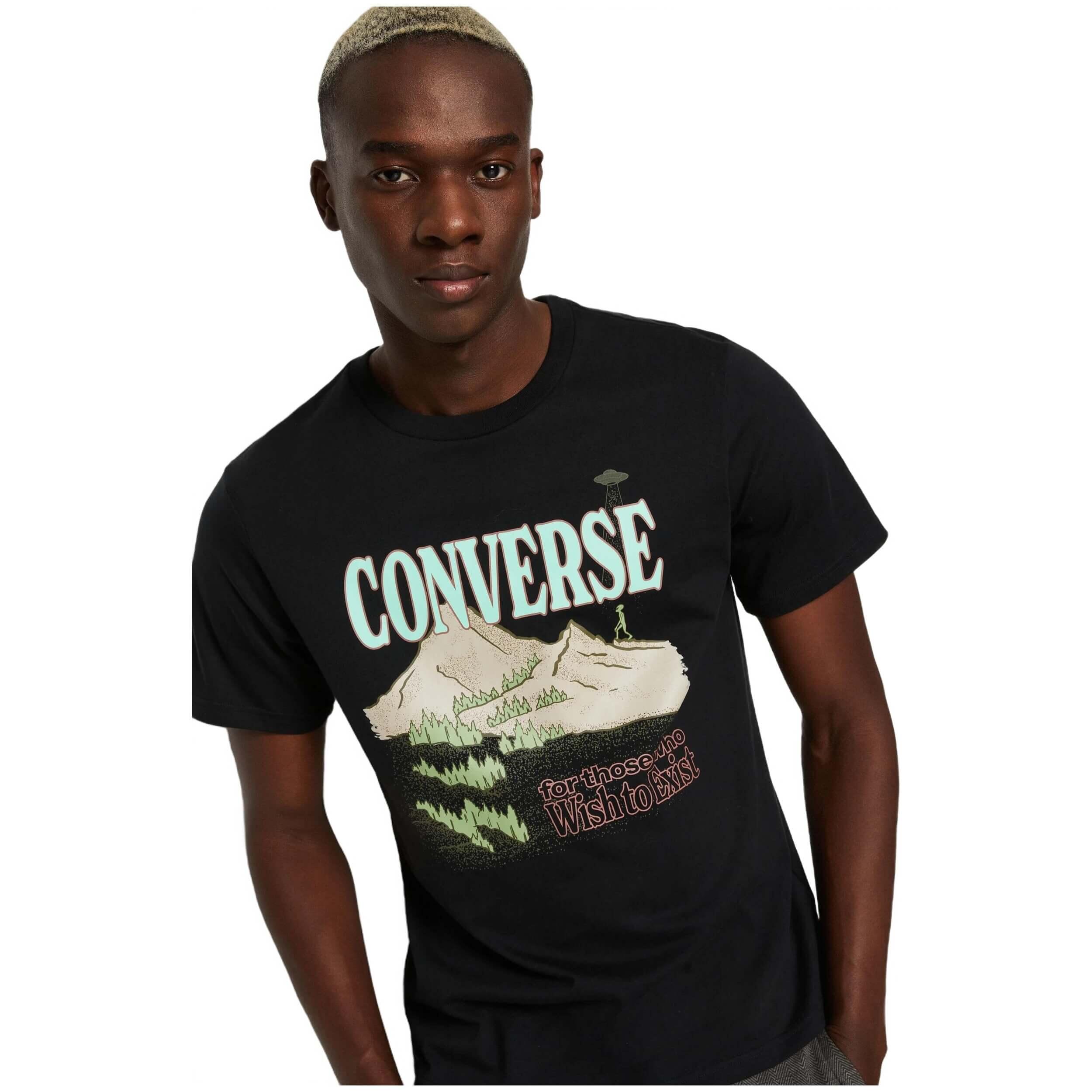 T-shirt Converse modèle 10023998-A02 pour homme 4/5