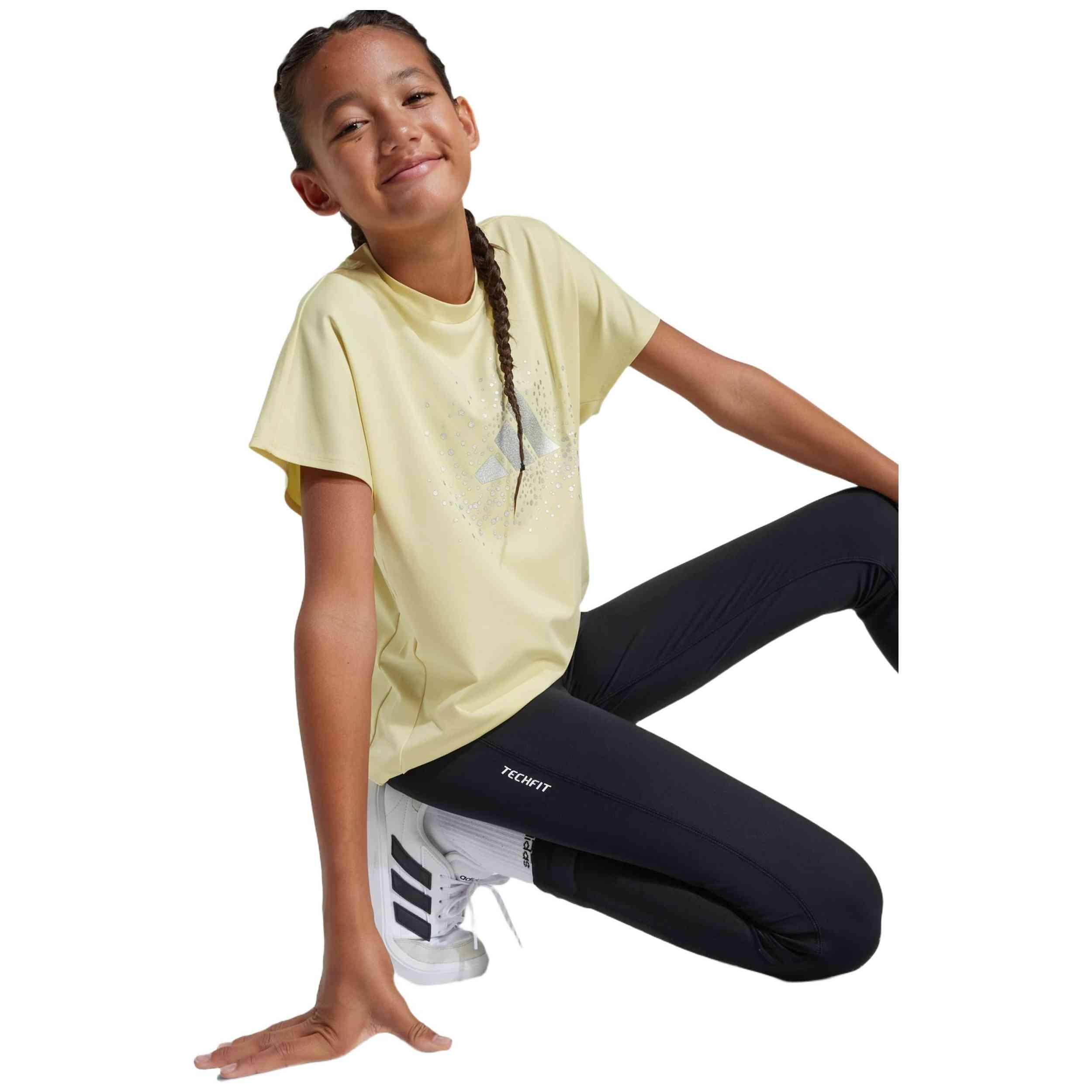 T-shirt Adidas modèle JC7447 pour filles 4/4